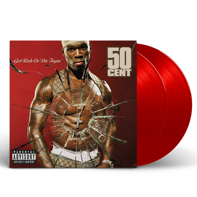 激レア盤★50 Cent Get Rich Or Die Tryin' レコード 50セント / Get Rich Or Die Tryin'【輸入盤】【2LP】【カラー盤