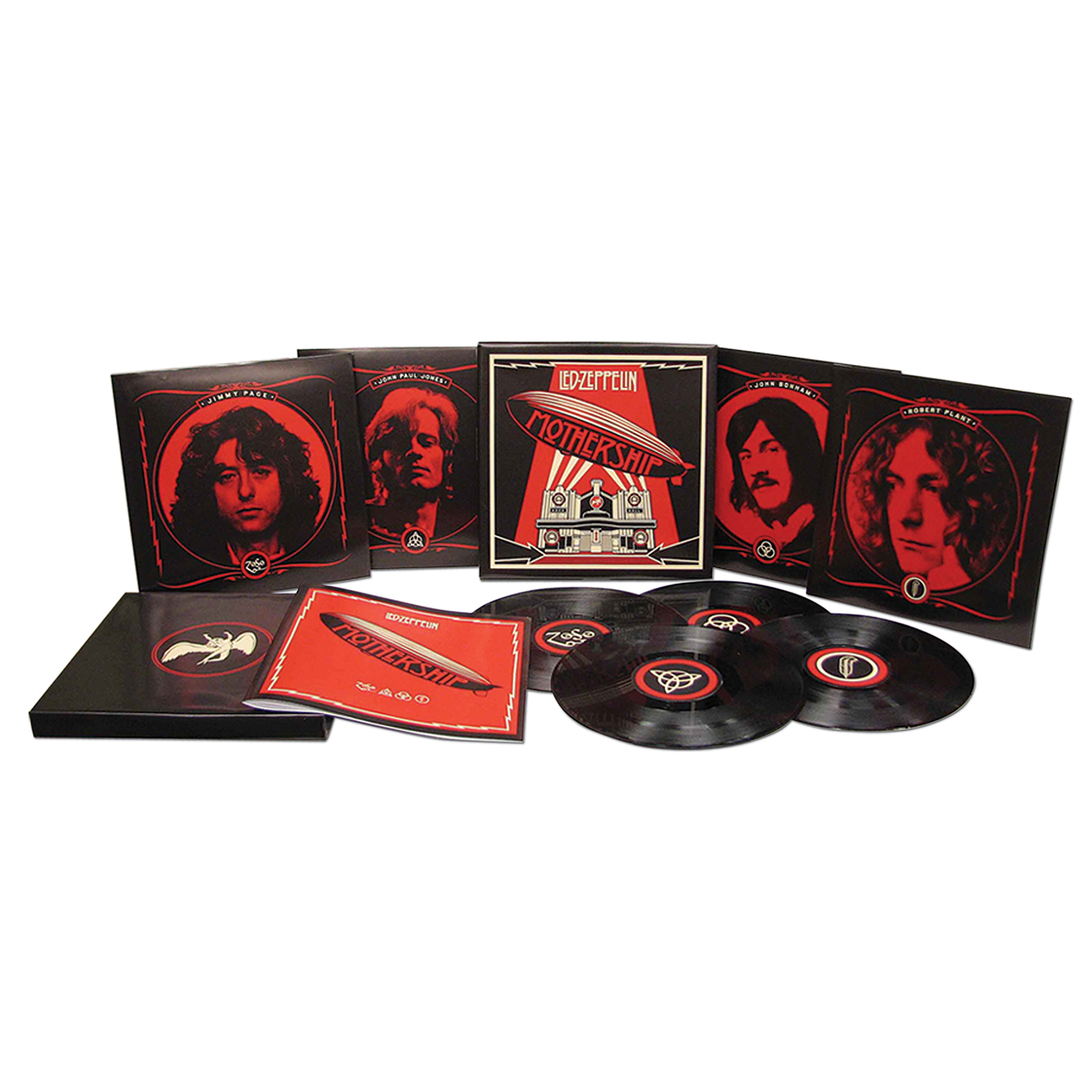 led zeppelin / mothership BOX　4枚組 LP Led Zeppelin ‎– Mothership - 4 VINYL LP 180Gr BoxSet USA