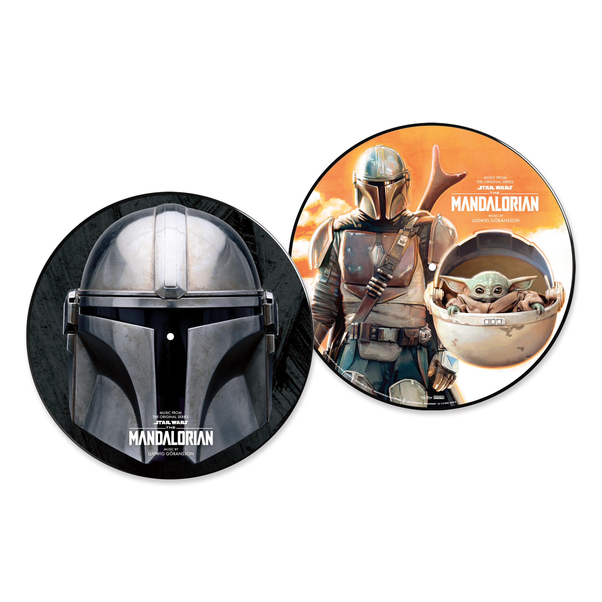 Ludwig Göransson - The Mandalorian: Picture Disc Vinyl LP - The