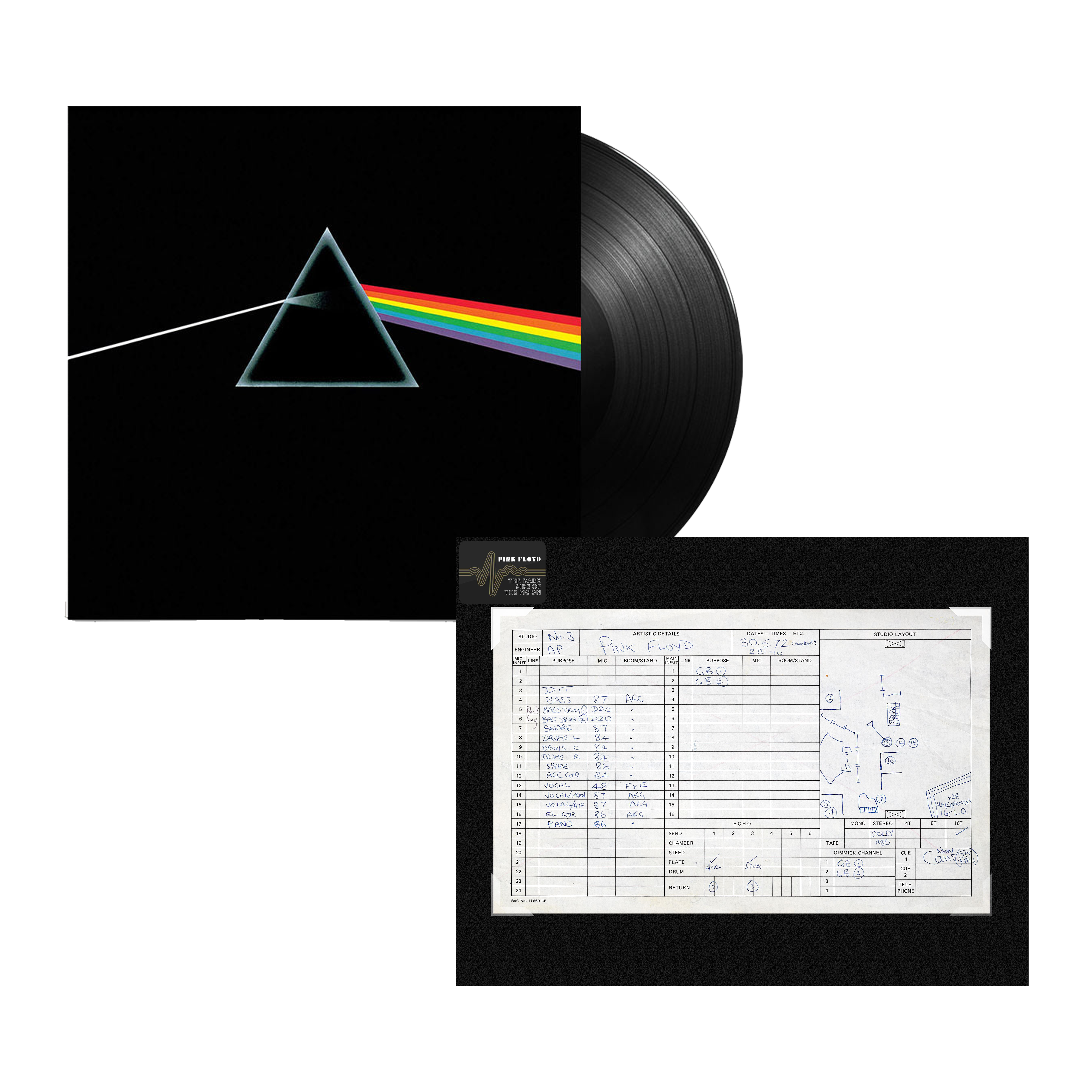 The Dark Side Of The Moon: Limited Edition Vinyl LP + Abbey Road