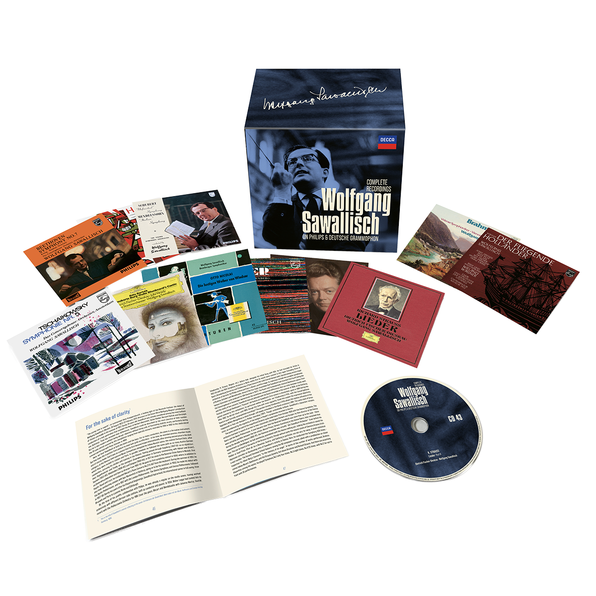 Wolfgang Sawallisch - Complete Philips & DG Recordings: 43CD Boxset