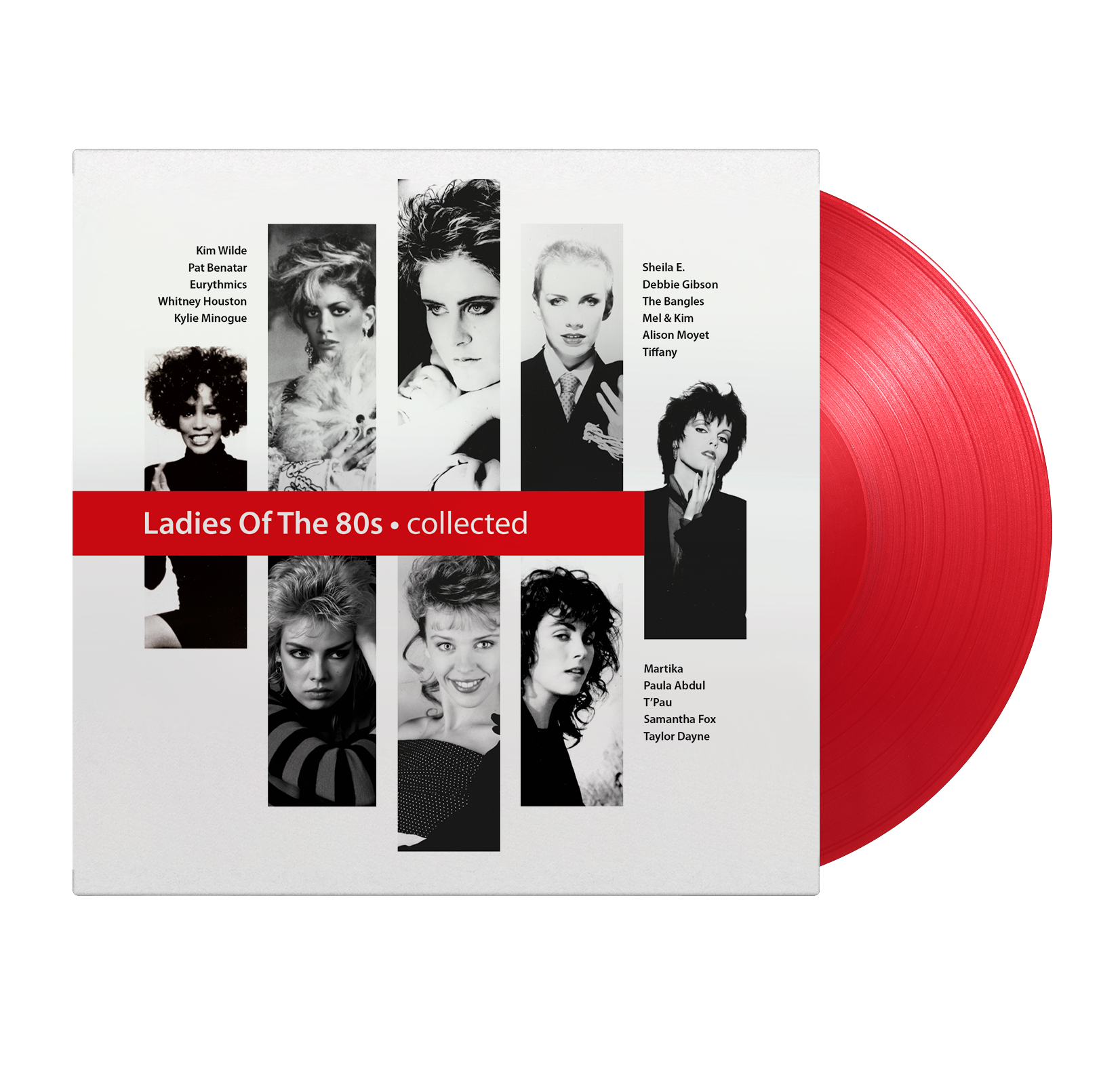欧2LP Various Ladies Of The 80s Collected MOVLP3725 Universal Music /00520 Various Artists - Ladies Of The 80s - Collected: Limited Red Vinyl