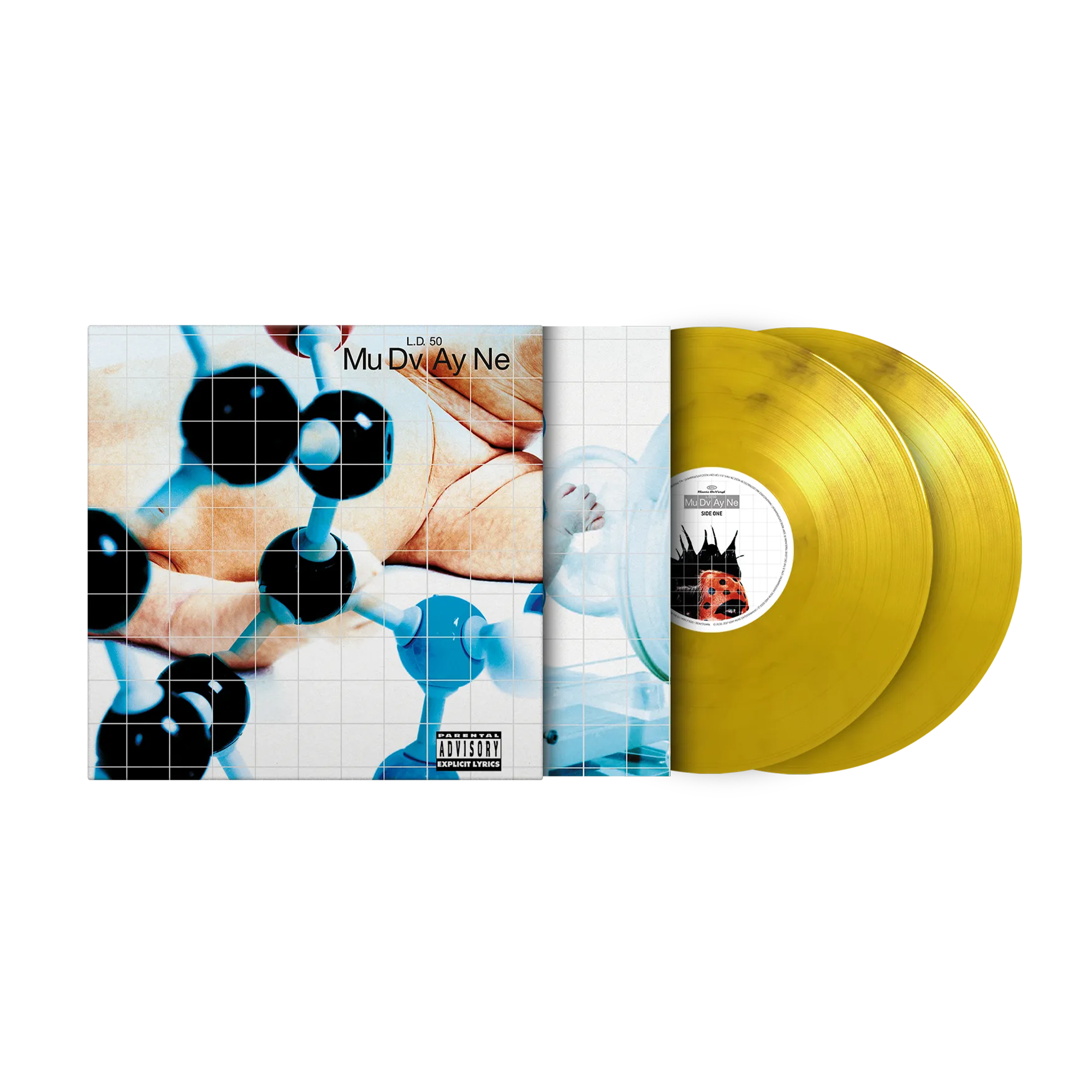 Mudvayne - L.D. 50: Yellow & Black Marbled Vinyl 2LP