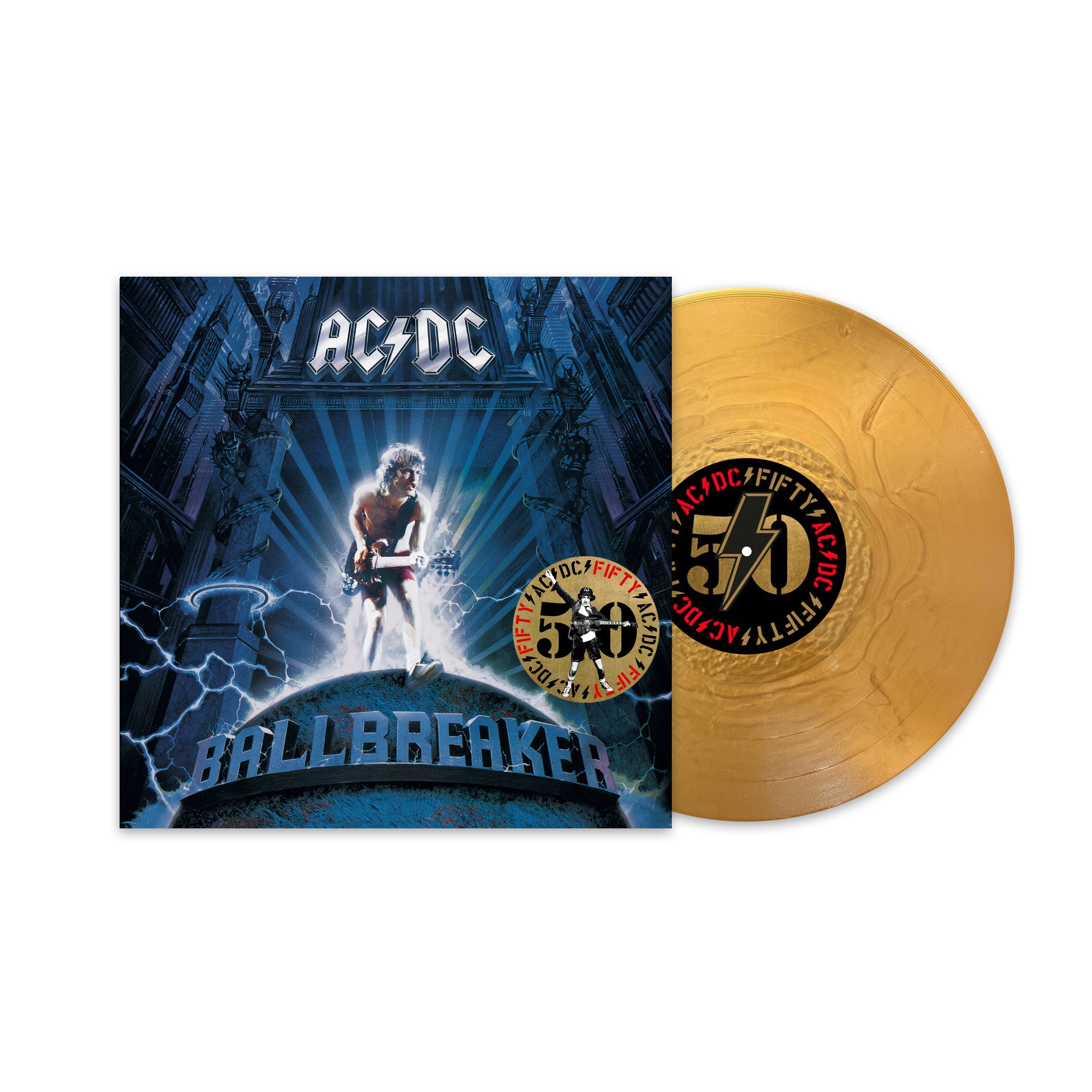 AC/DC - Ballbreaker (50th Anniversary): Gold Vinyl LP