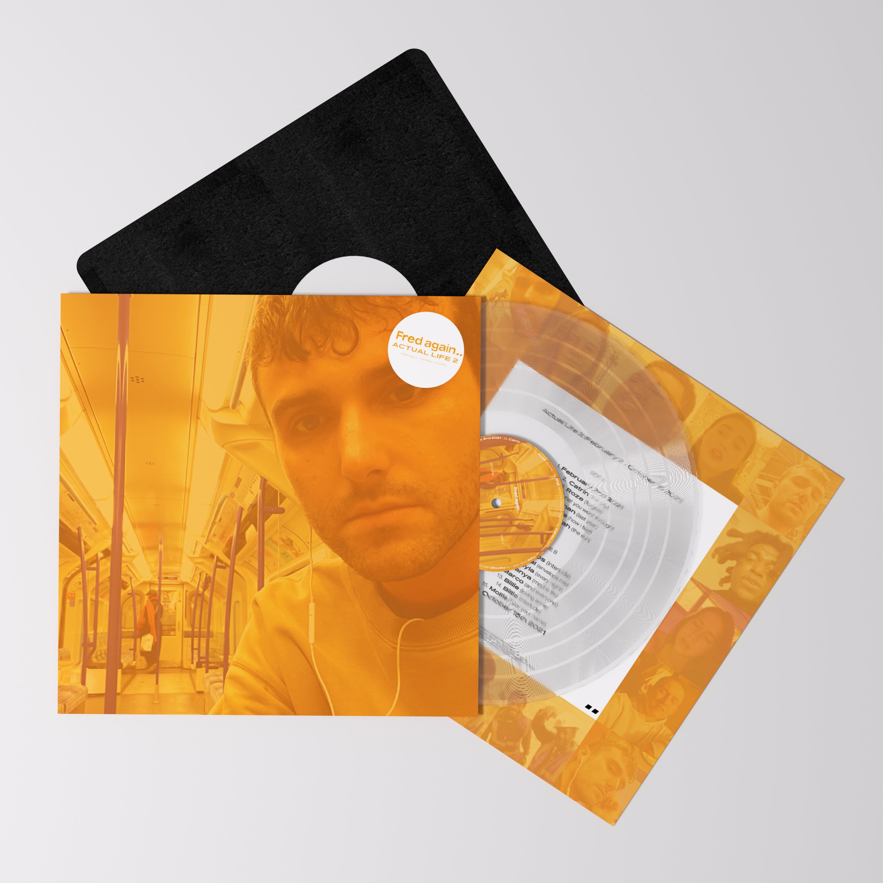 英LP Fred again.. Actual Life 2 (February 2 - October 15 2021) 0190296314940 Atlantic Records UK /00260 Fred Again - Actual Life 2 (February 2 - October 15 2021)