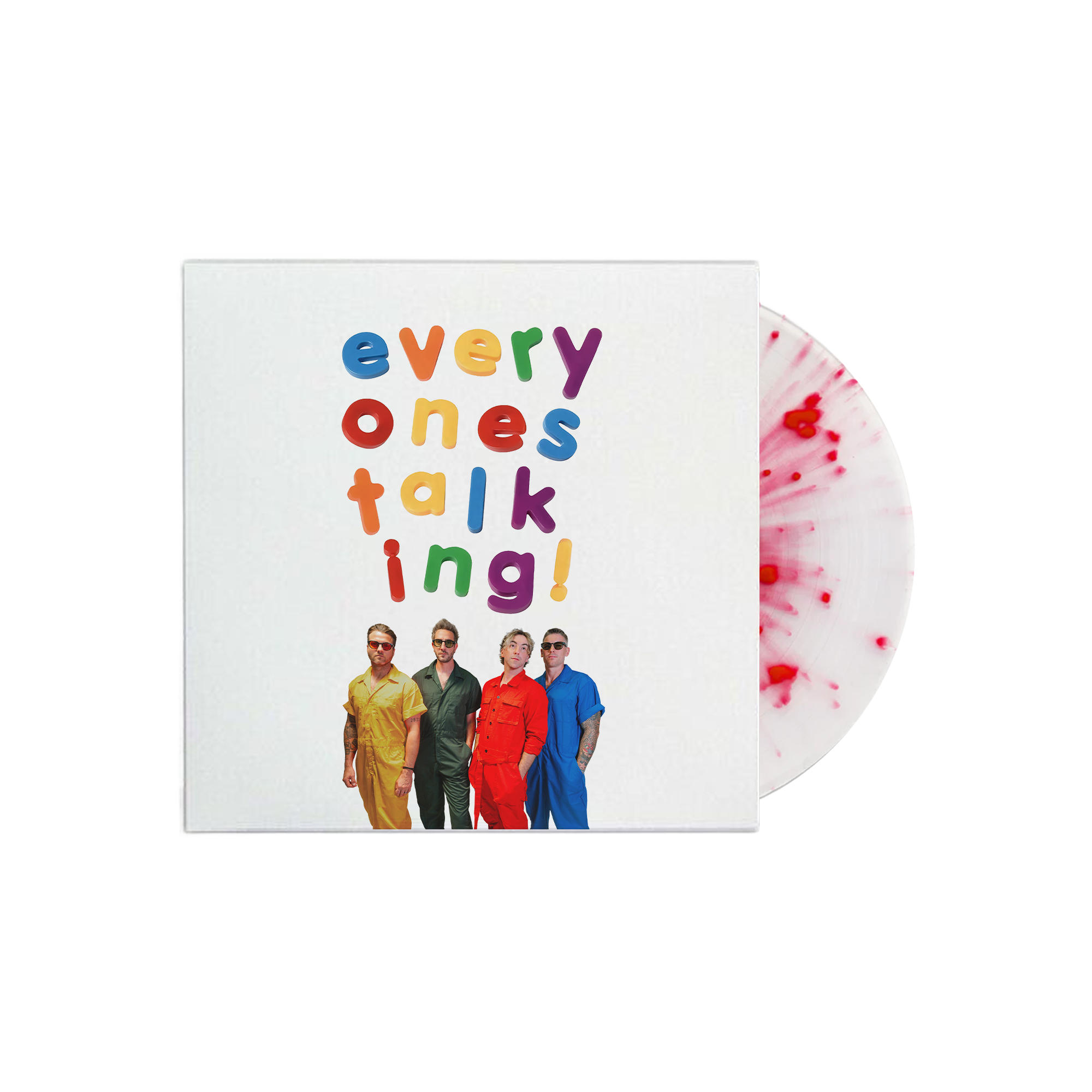 All Time Low - Everyone's Talking: Limited Red Splatter Vinyl LP