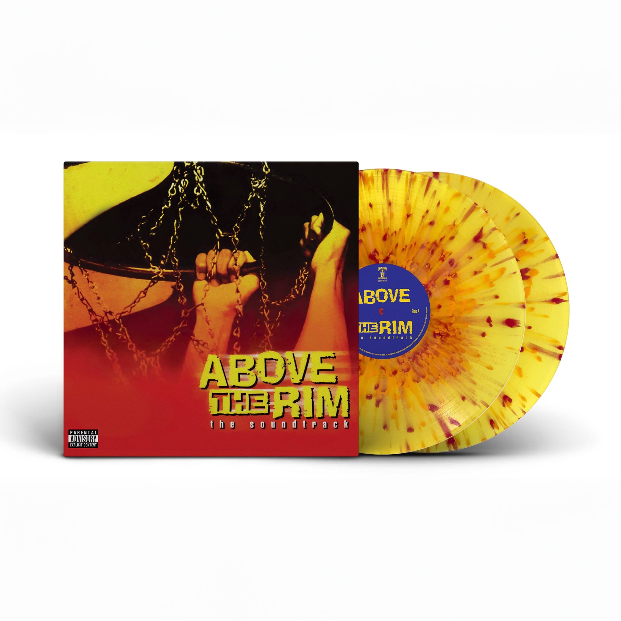 欧LP Various Above The Rim (The Soundtrack)(Yellow &amp; Red Splatte DRRATRLP24YELLO Death Row Records 未開封 /00260 Various - Above The Rim (Original Soundtrack) - Amazon.com Music