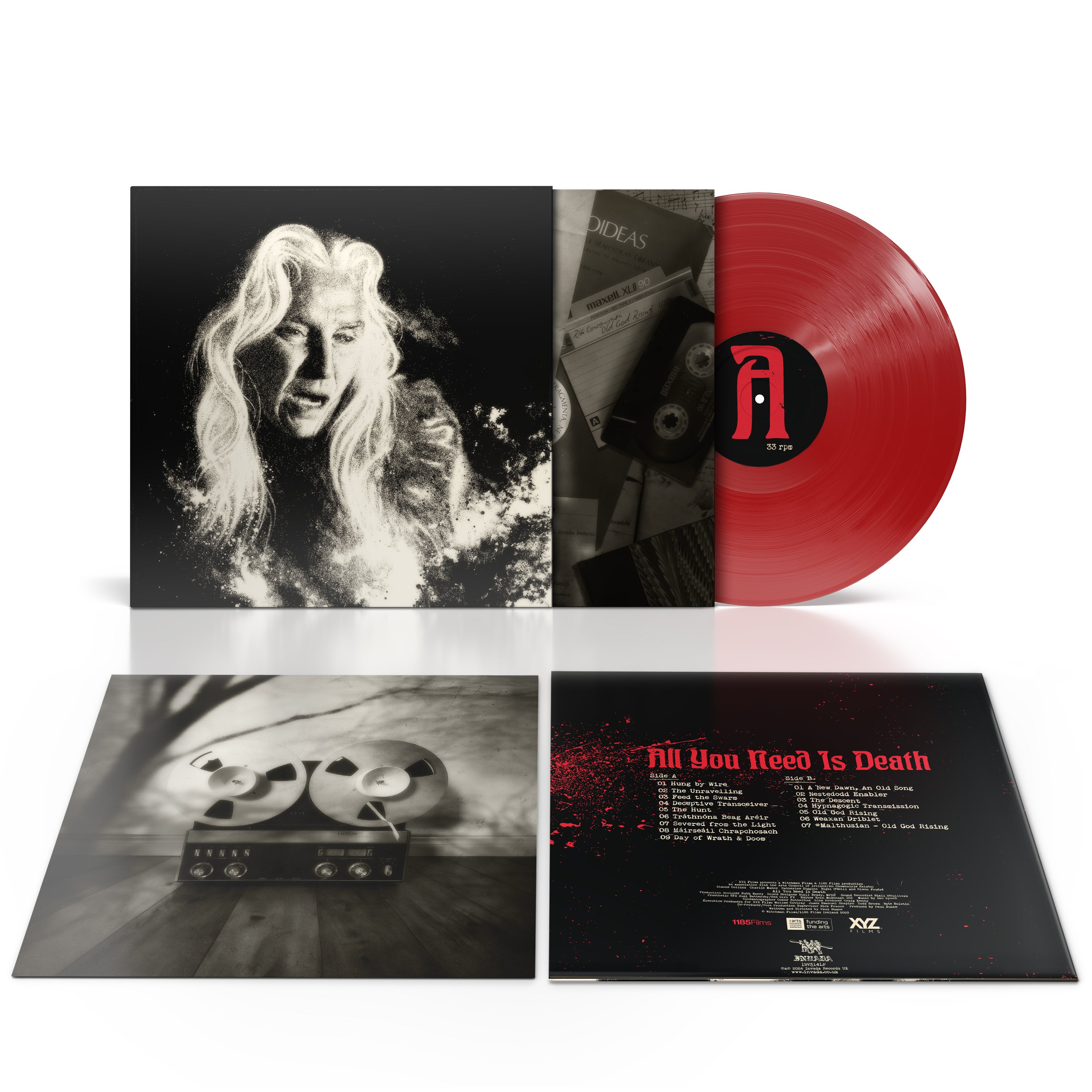 Ian Lynch - All You Need Is Death (OST): Limited Red Vinyl LP
