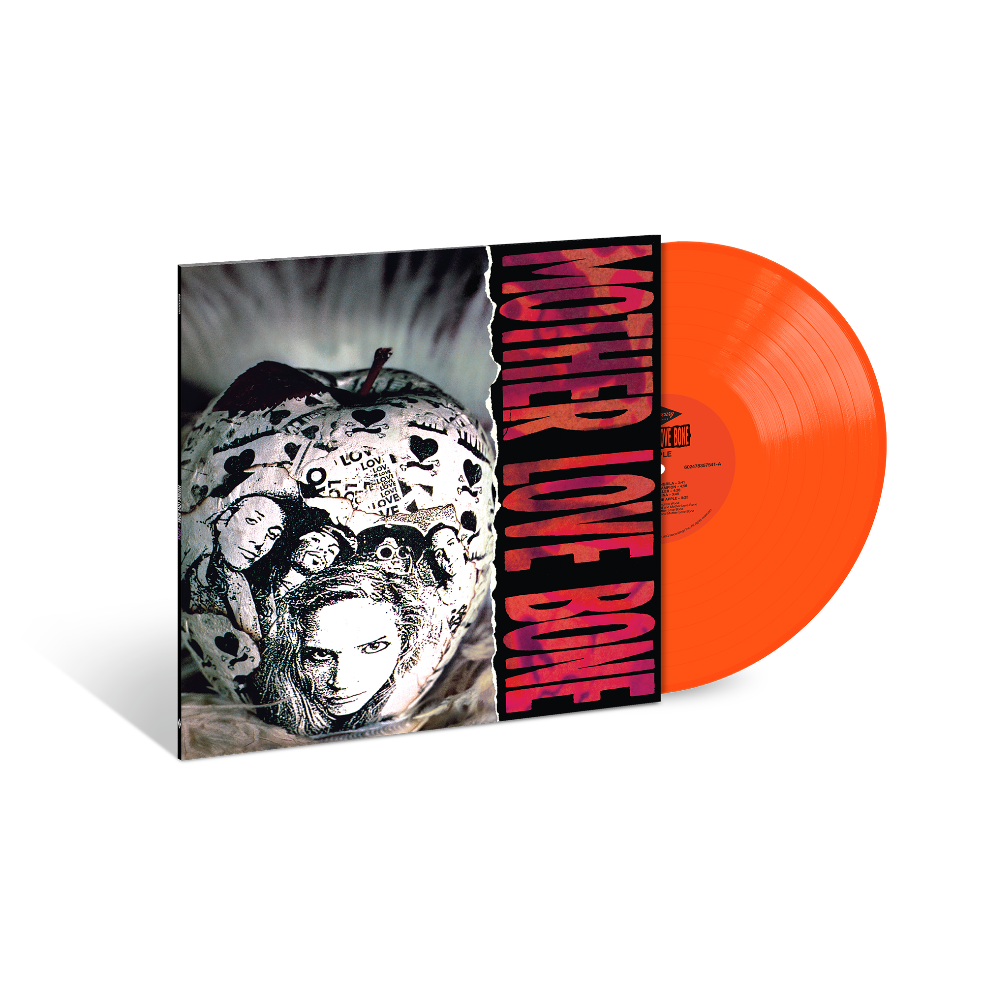 Mother Love Bone Apple 赤色レコード MOTHER LOVE BONE 'APPLE' LP (Eco-Vinyl)