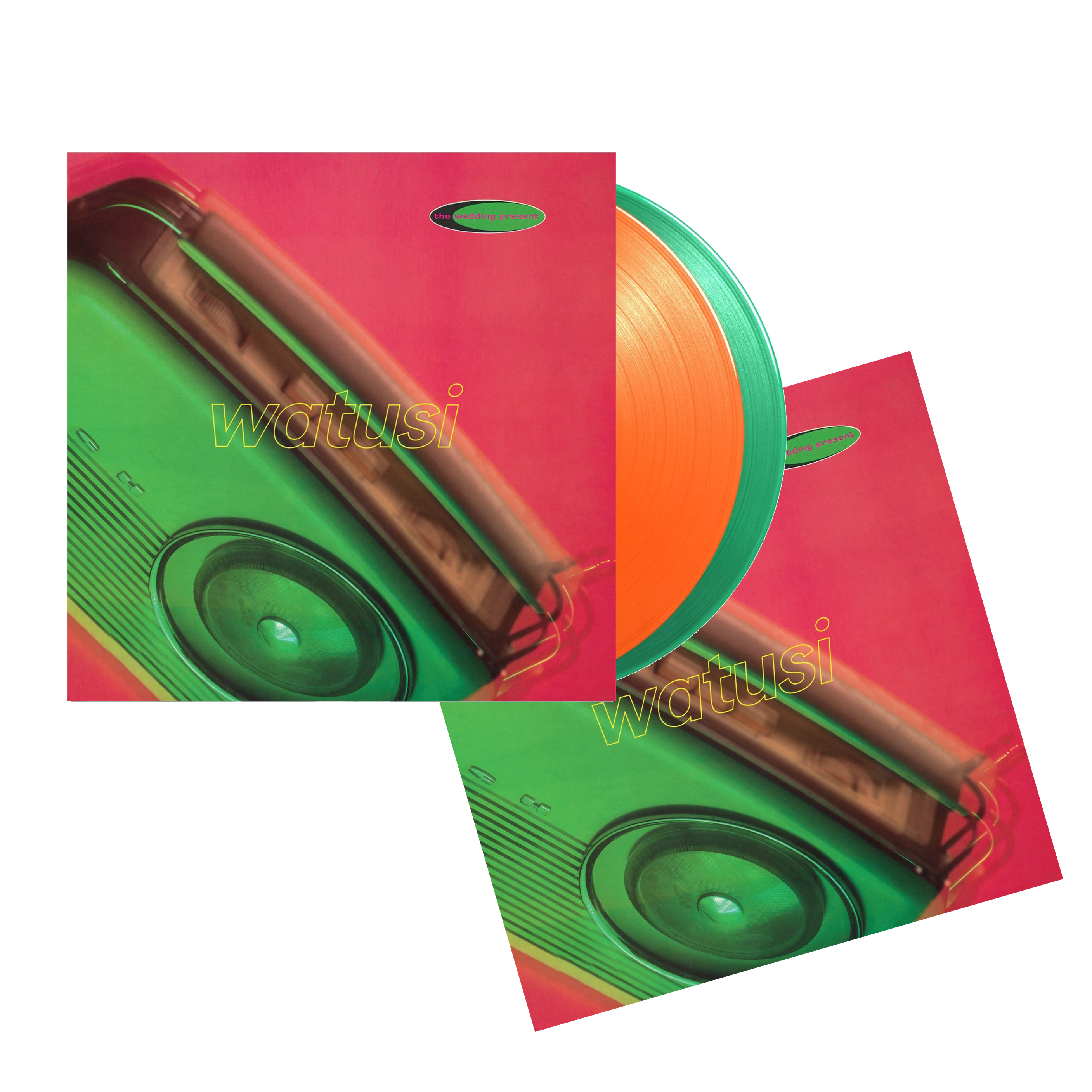 Watusi: Deluxe Gatefold Green & Orange 2LP + CD & Exclusive Print Signed By David Gedge