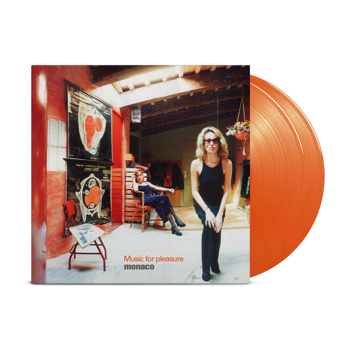 Monaco (Peter Hook Joy Division/New Order) - Music For Pleasure = Expanded: Limited Orange Vinyl 2LP