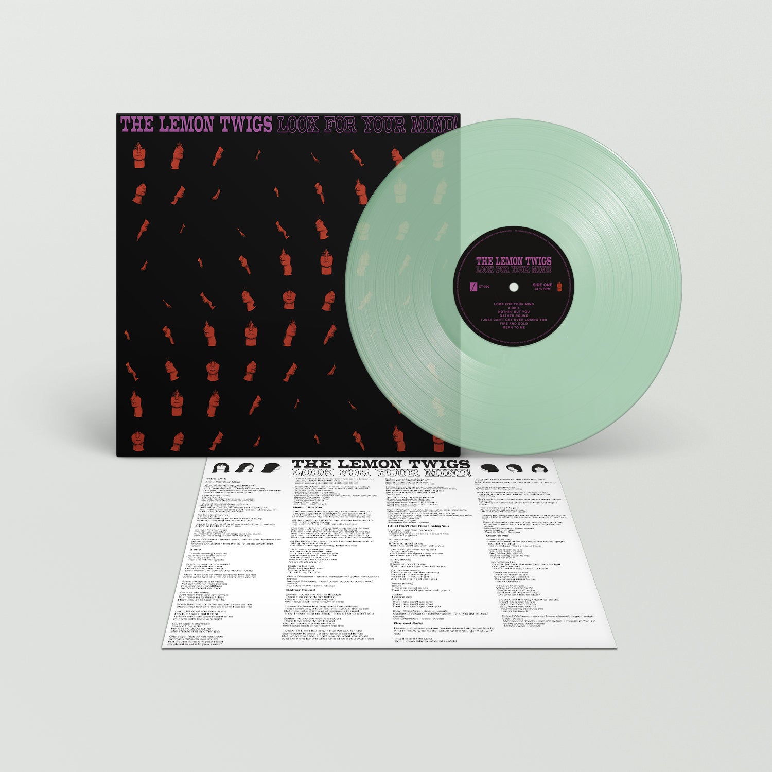 The Lemon Twigs - Look For You Mind! Transparent Day Vinyl LP