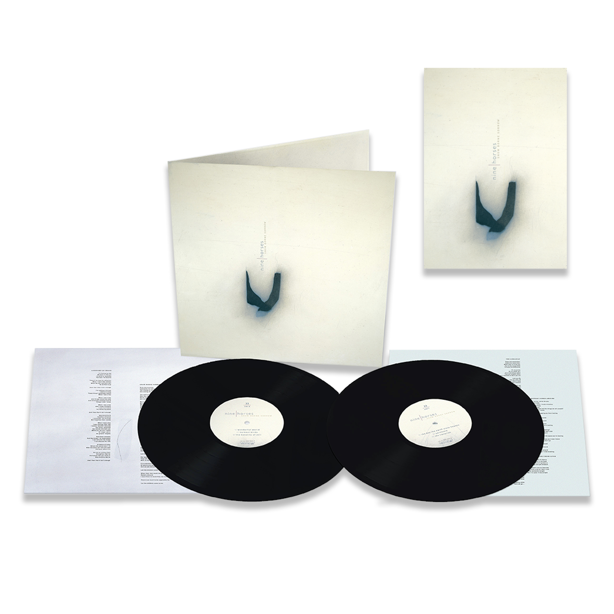 Snow Borne Sorrow: Vinyl 2LP + Nine Horses Print Signed by Snow Borne Sorrow: Vinyl 2LP + Nine Horses Print Signed by