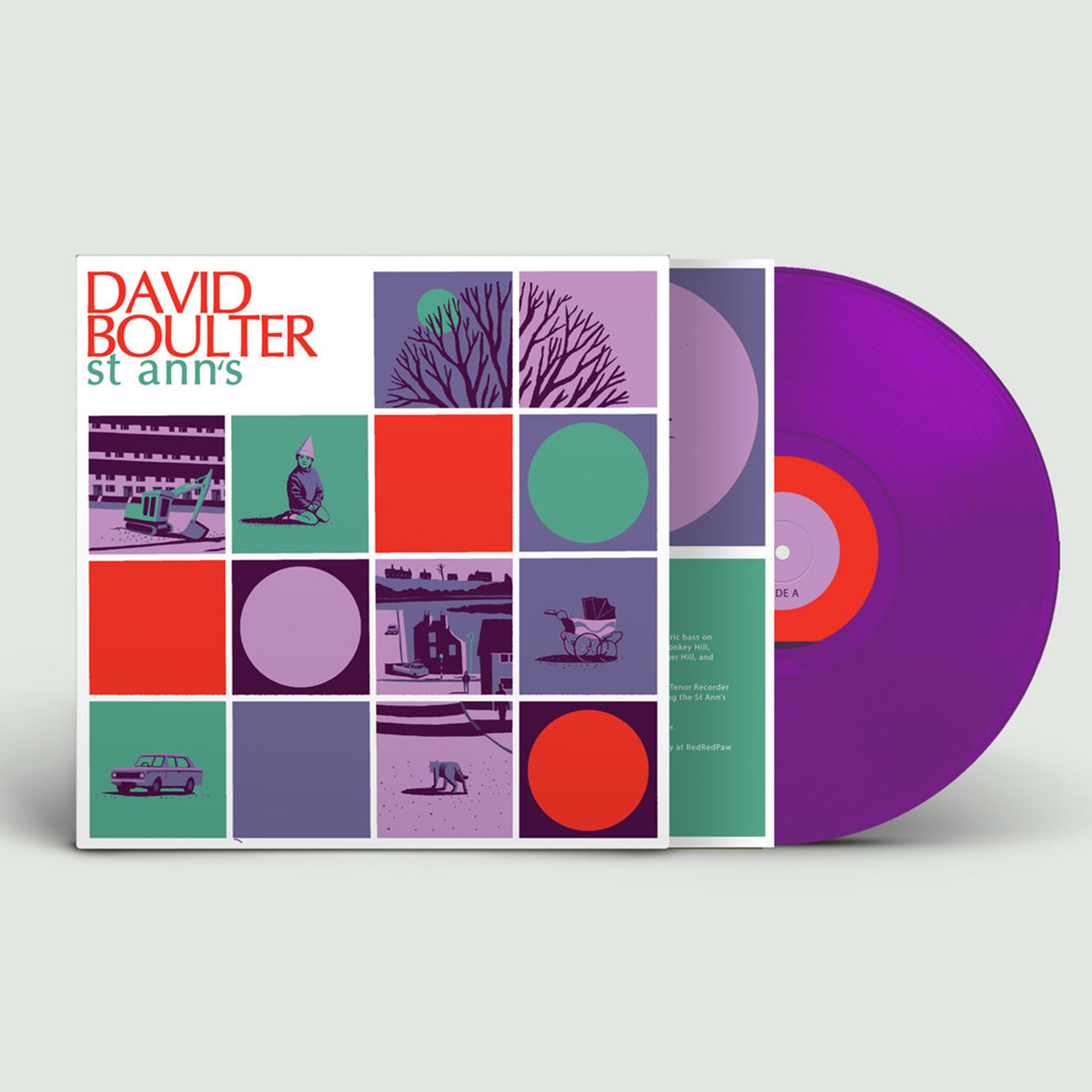 David Boulter (Tindersticks) - St Ann's: Purple Vinyl LP