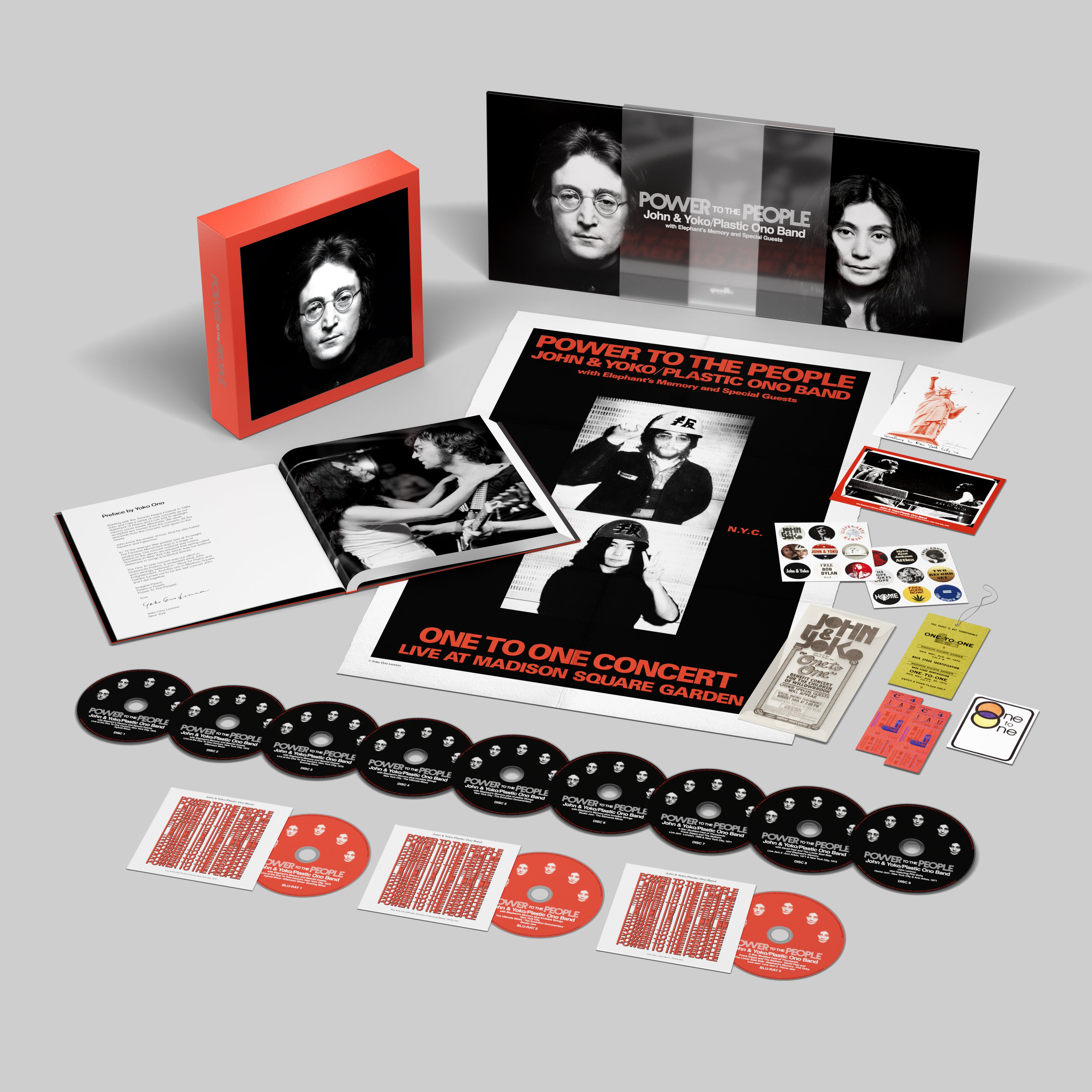 John Lennon & Yoko Ono - Power to the People 9CD + 3 Blu-ray