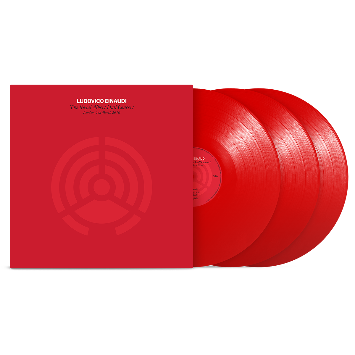 Ludovico Einaudi - The Royal Albert Hall Concert: Red Vinyl 3LP [RSD24]