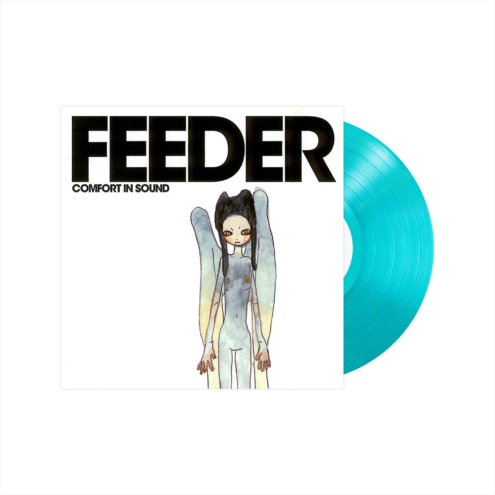 Feeder ‎/ Comfort In Sound LPレコード Feeder - Comfort in Sound: Trans Curacao Blue Vinyl LP & Exclusive