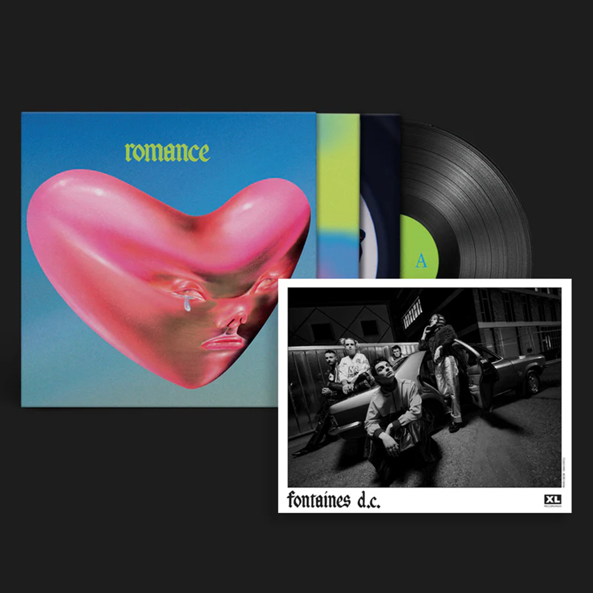Romance: Black Vinyl LP & Signed Print