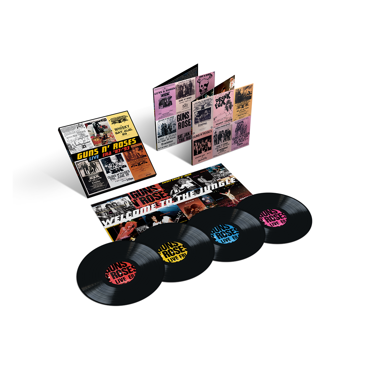 Guns N Roses - Live Era '87-'93 (4LP) - The Sound of Vinyl