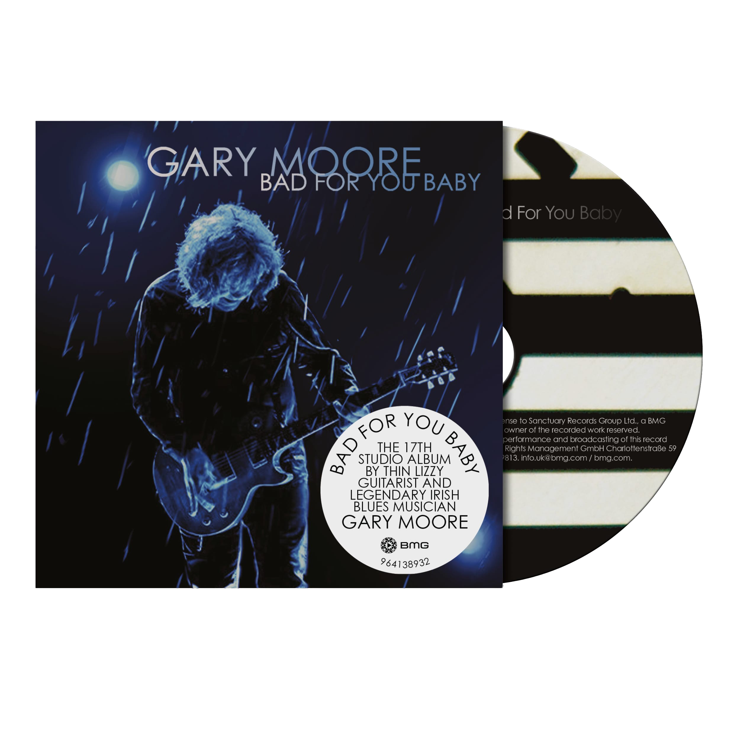 帯付き！国内盤！Gary Moore/ BAD FOR YOU BABY/'08 Gary Moore - Bad for You Baby: CD - The Sound of Vinyl