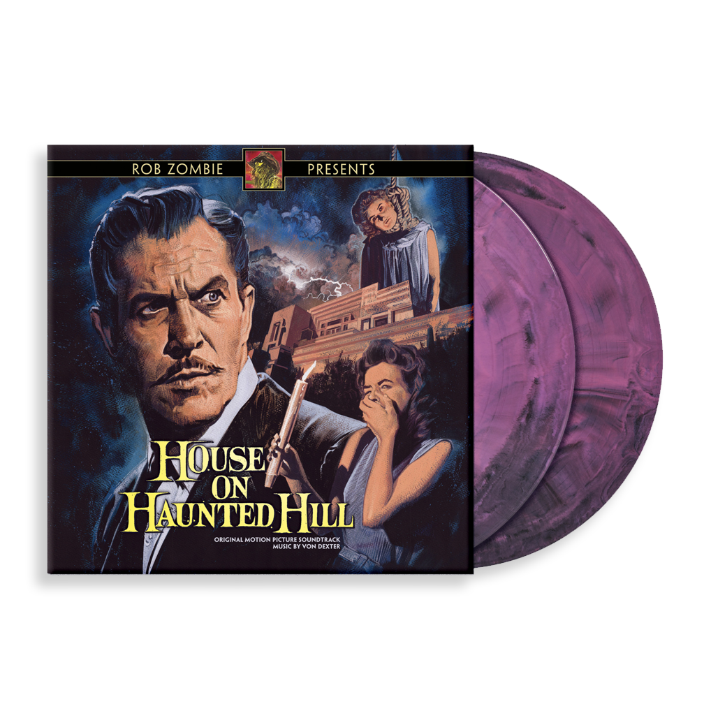 Von Dexter - House On Haunted Hill (OST): Limited Pink & Black Vinyl 2LP