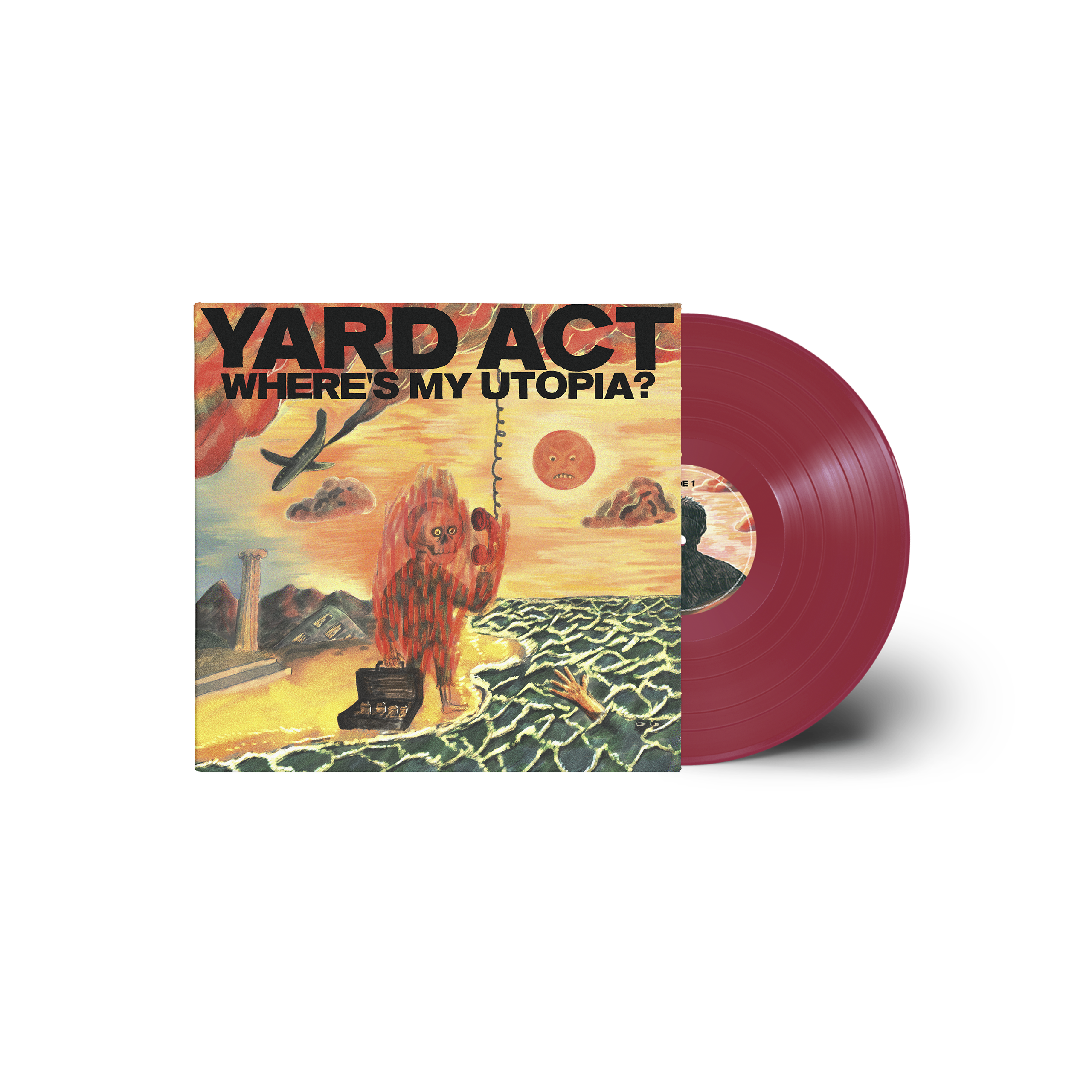 Yard Act - Where's My Utopia?: Exclusive Maroon Vinyl LP - Sound of Vinyl