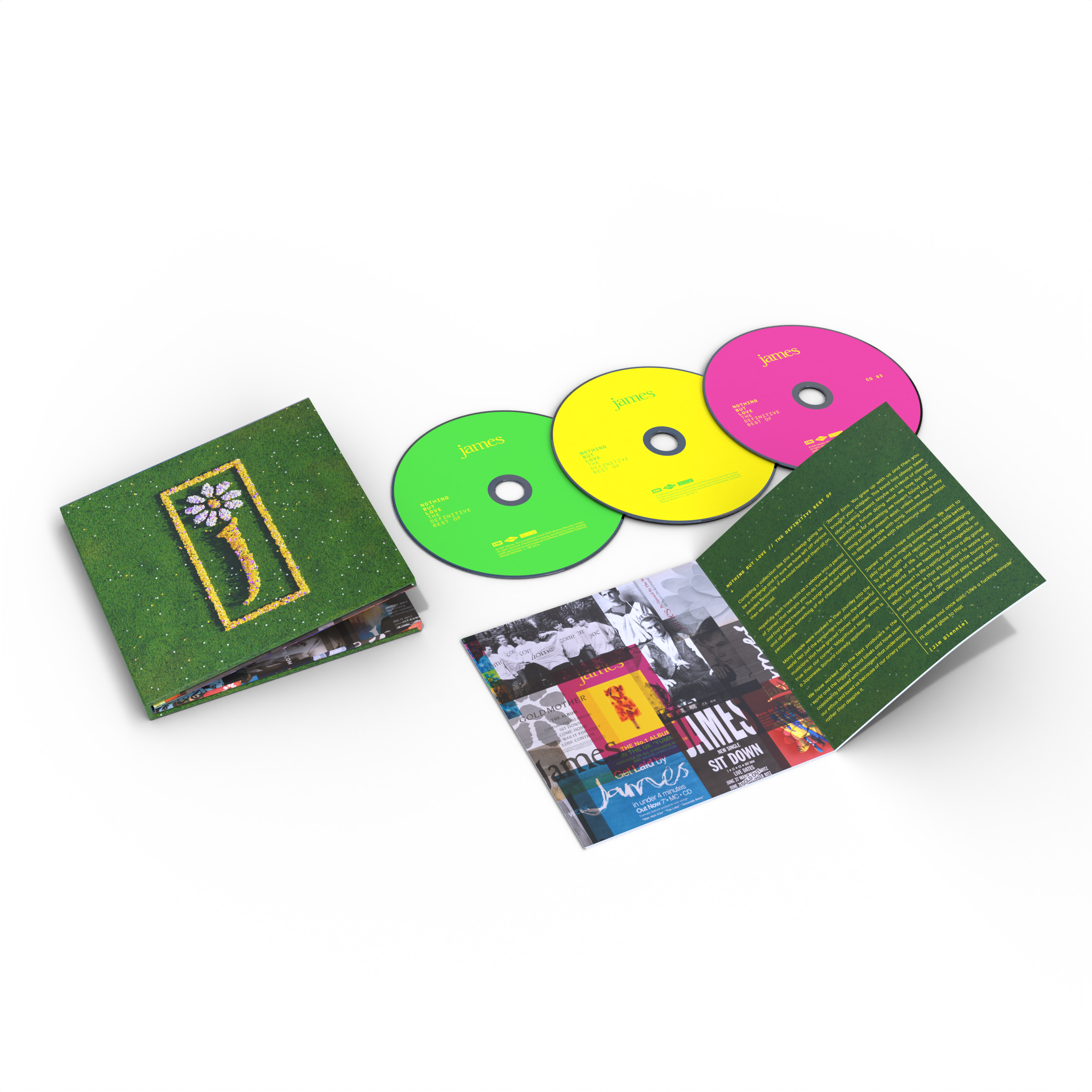 James - Nothing But Love - The Definitive Best Of: 3CD - The Sound