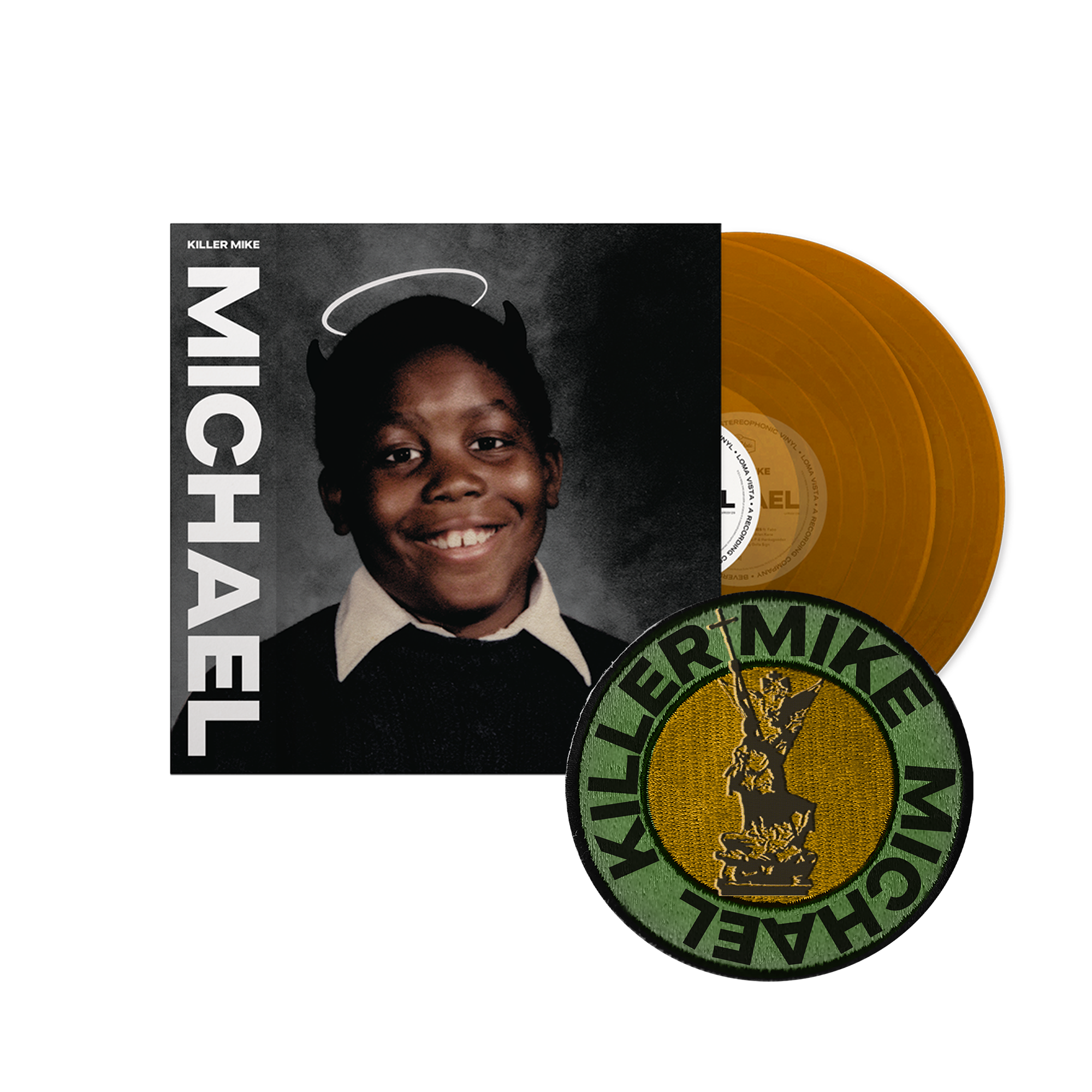 Michael: Limited Edition Amber Vinyl 2LP & Exclusive Patch