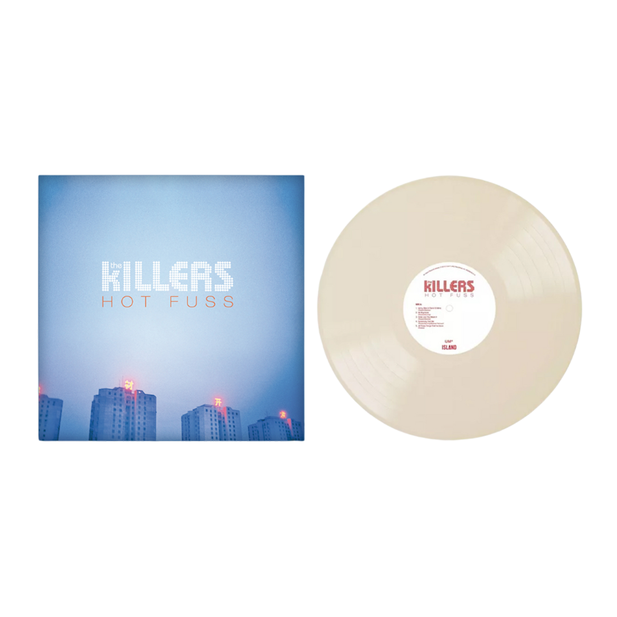 The Killers - Hot Fuss: Bone Colour Vinyl LP - The Sound of Vinyl, image size:1250x1250