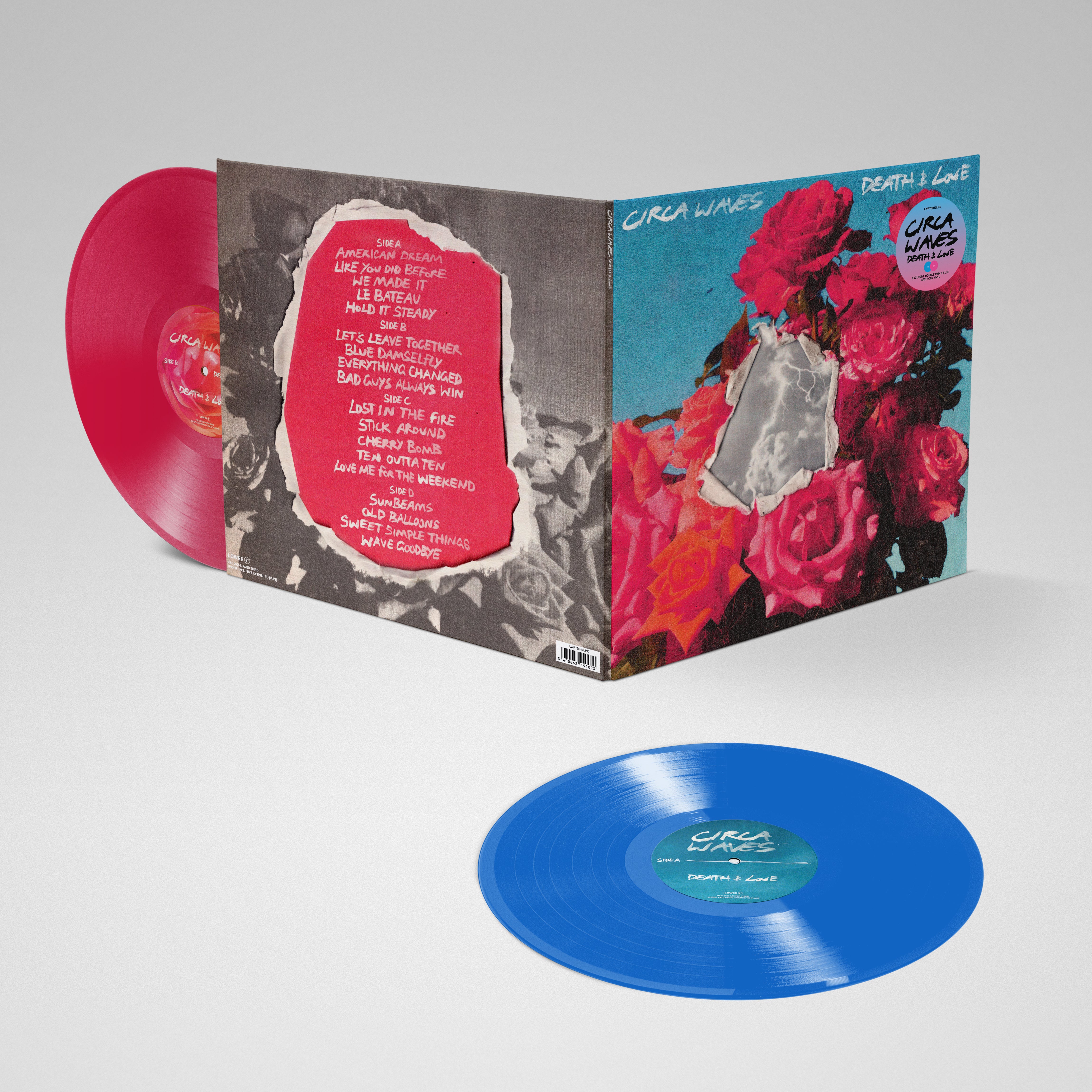 Circa Waves - Death & Love: Blue & Pink Vinyl 2LP - The Sound of Vinyl