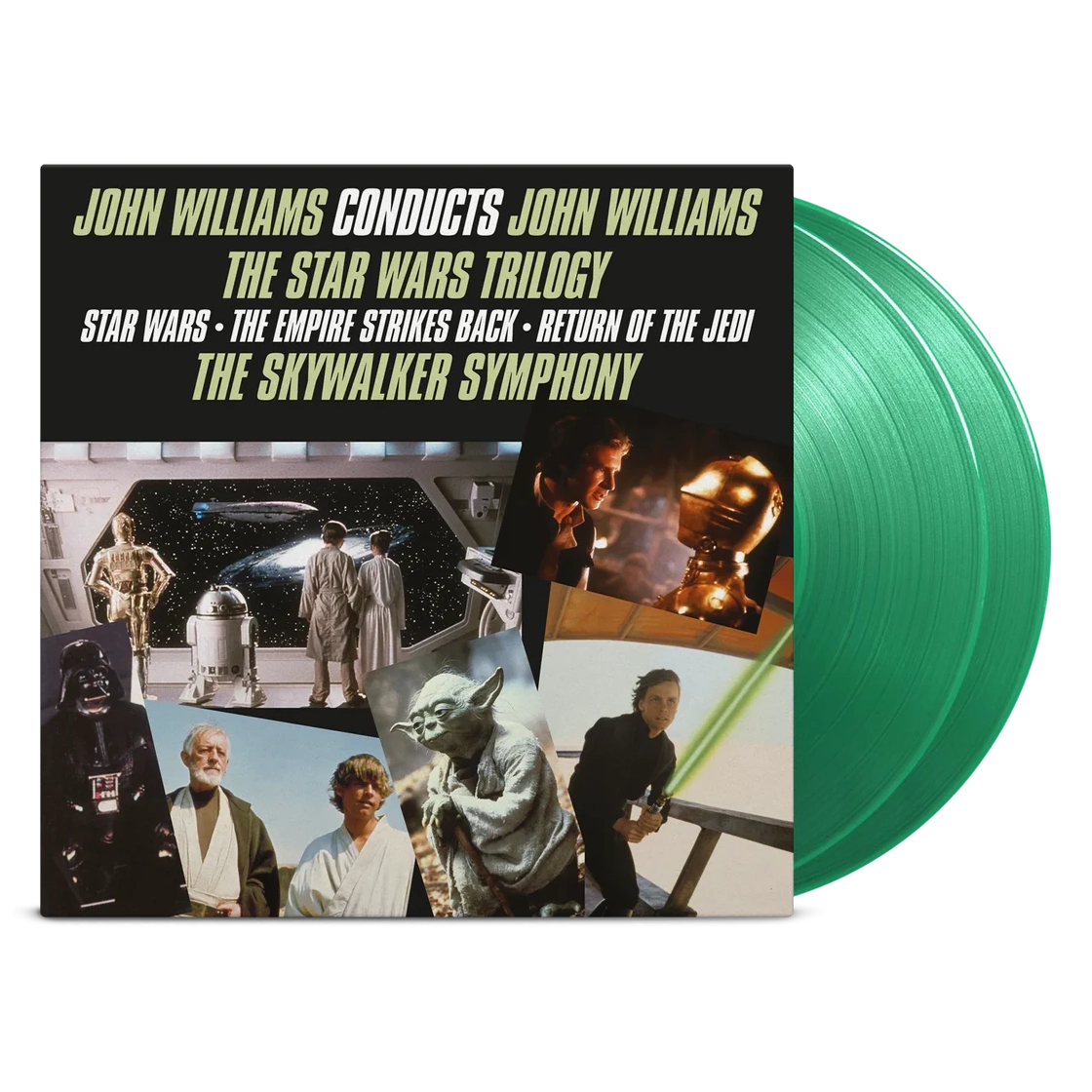 John Williams - John Williams Conducts The Star Wars Trilogy: Green Vinyl 2LP