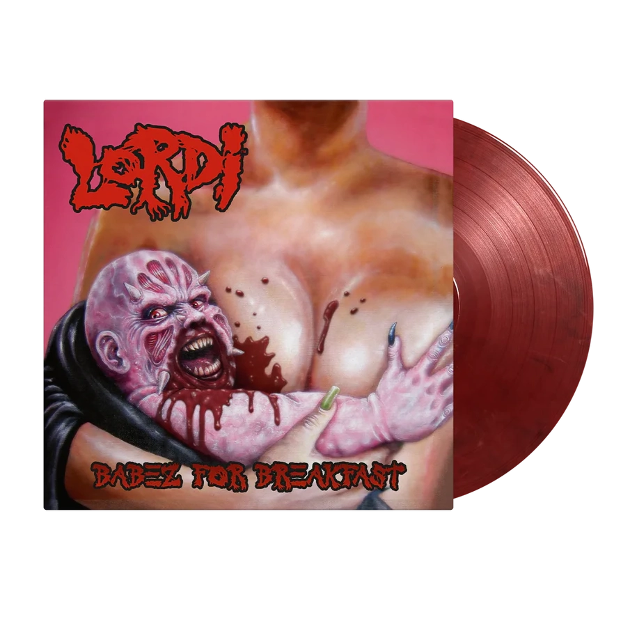 Lordi - Babez For Breakfast: Blood Red & Black Marble Vinyl LP