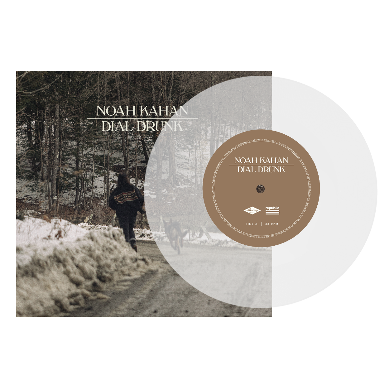 Noah Kahan - Dial Drunk: Limited Clear Vinyl 7