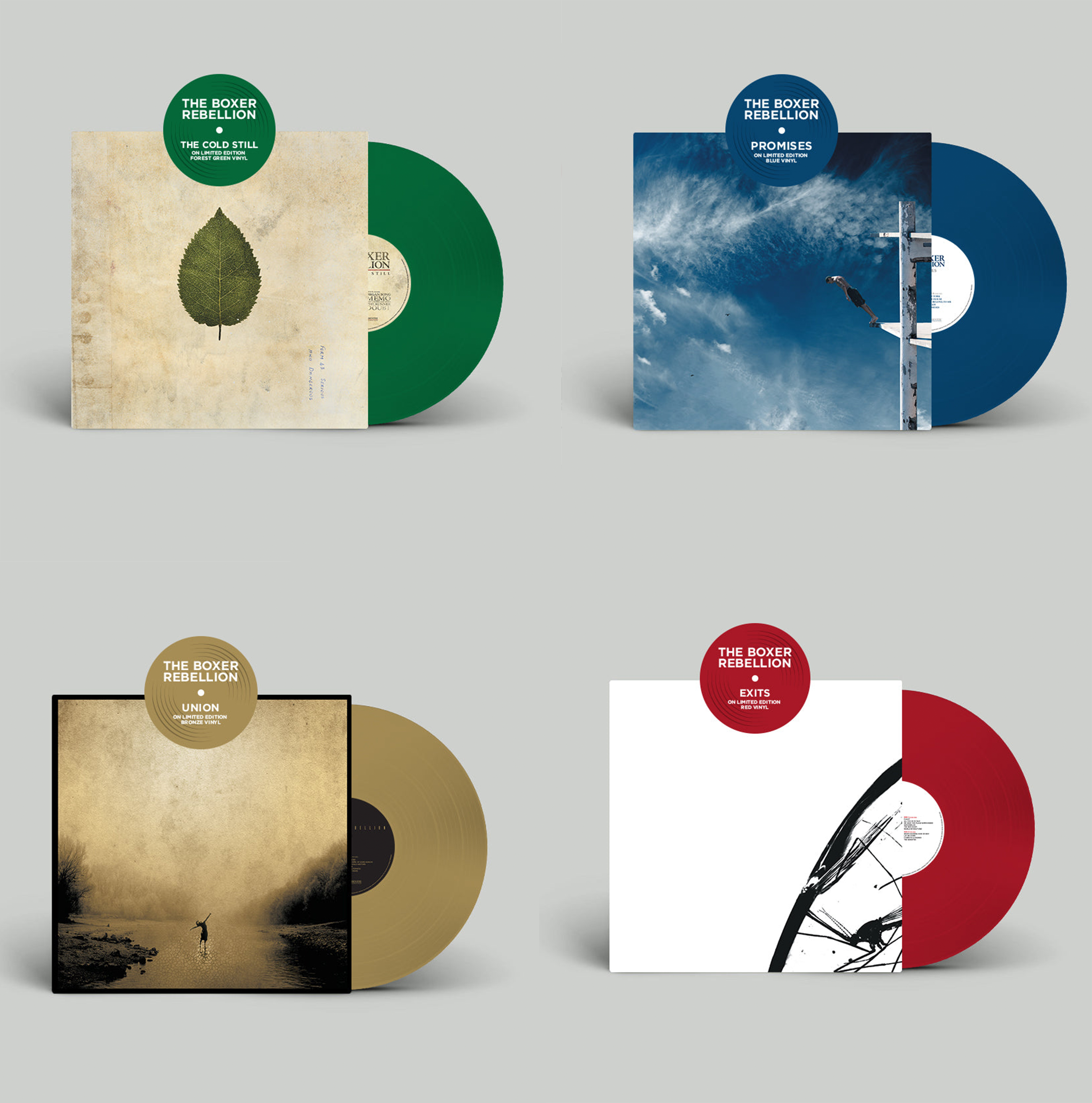 The Boxer Rebellion Album Set & Exclusive Signed Print