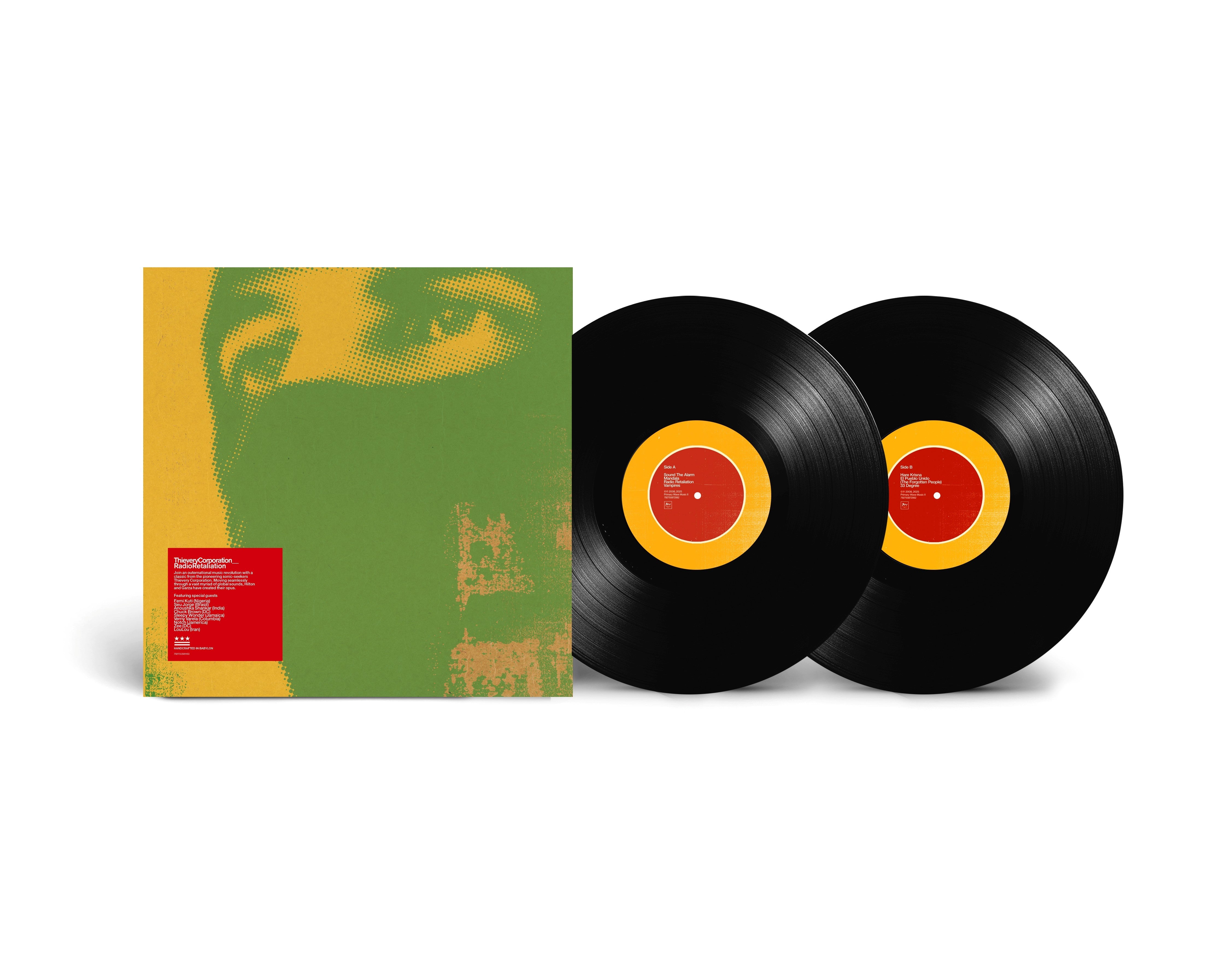 LP　THIEVERY CORPORATION Thievery Corporation - Radio Retaliation: Black Vinyl 2LP - The