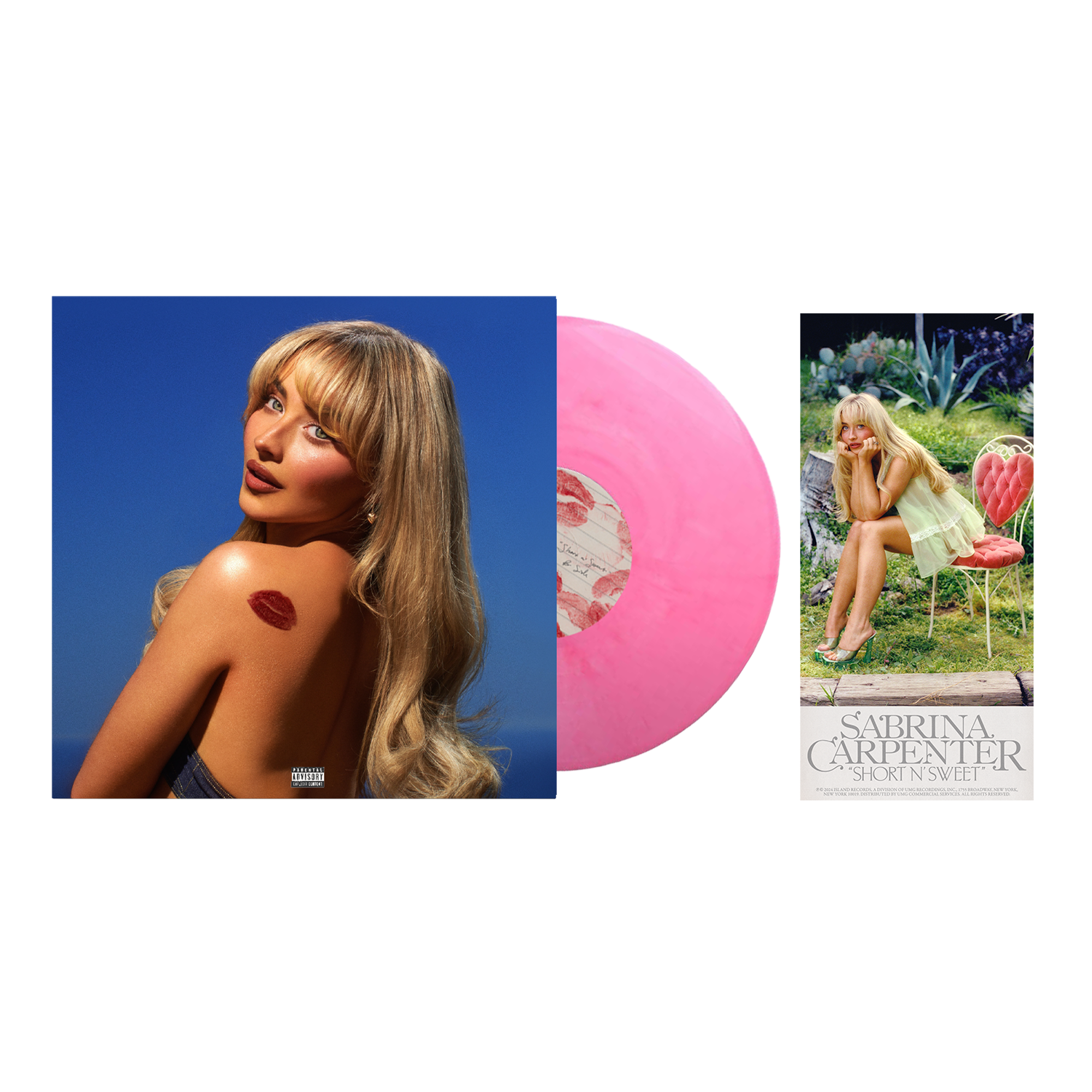 Sabrina Carpenter Short n' Sweet ピンクレコード Sabrina Carpenter - Short n' Sweet: Limited Pink Vinyl LP (w