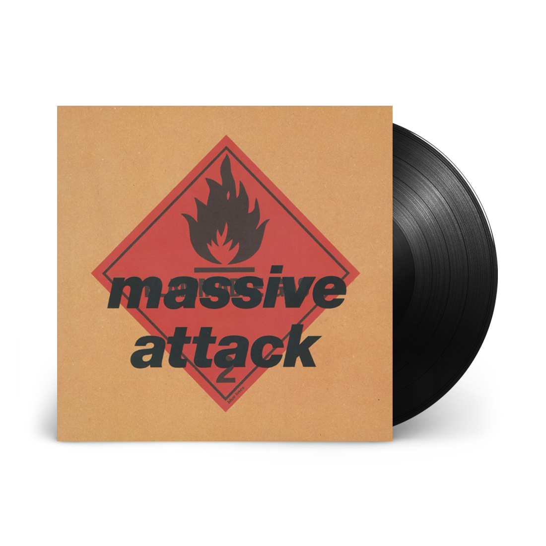 MASSIVE ATTACK BLUE LINES WBRLP1 LP レコード Massive Attack Blue Lines - 1St UK Vinyl LP Record WBRLP1 Blue