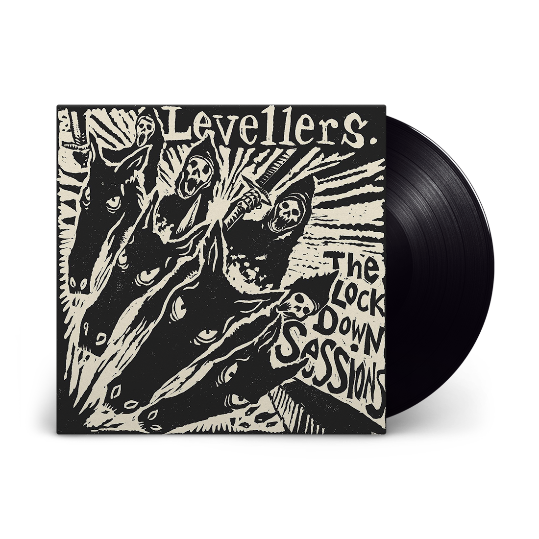 Levellers - The Lockdown Sessions: Black Vinyl LP + DVD