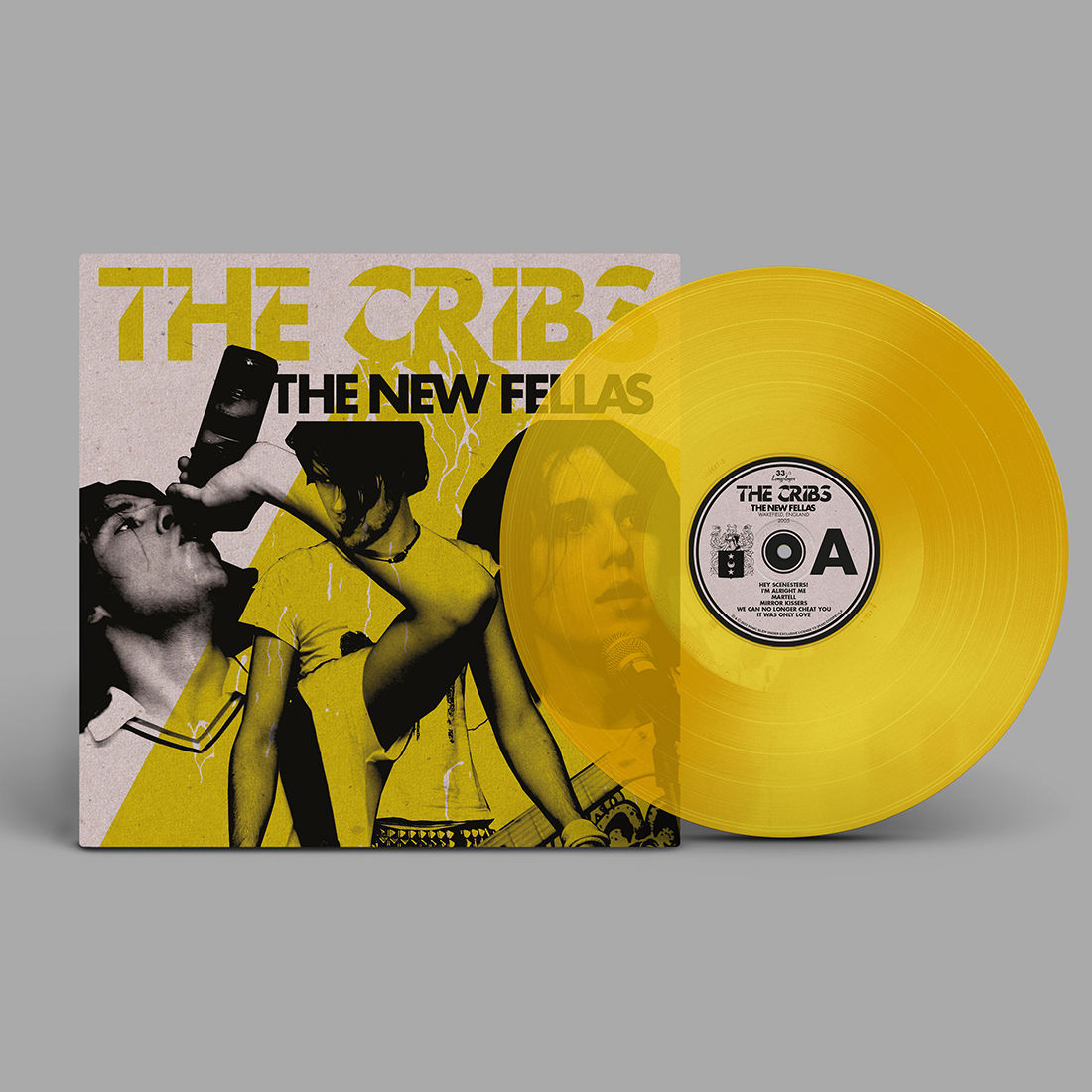 アパレル通販サイトランキング The Vinyl Transparent Yellow Limited Fellas: New The - Cribs 洋楽