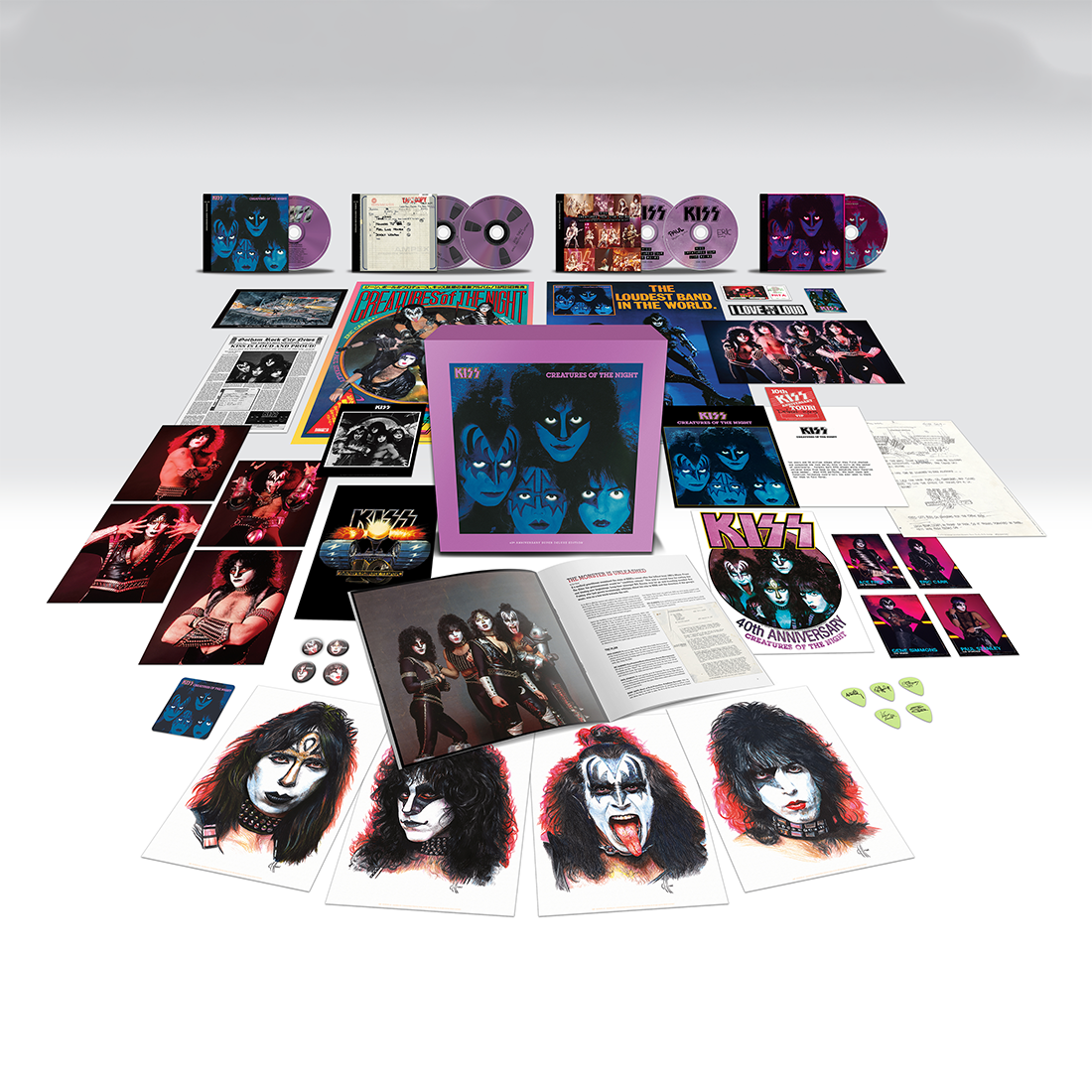 KISS／Creatures Of The Night／Super Deluxe Kiss - Creatures Of The Night - 40th Anniversary Edition: Super
