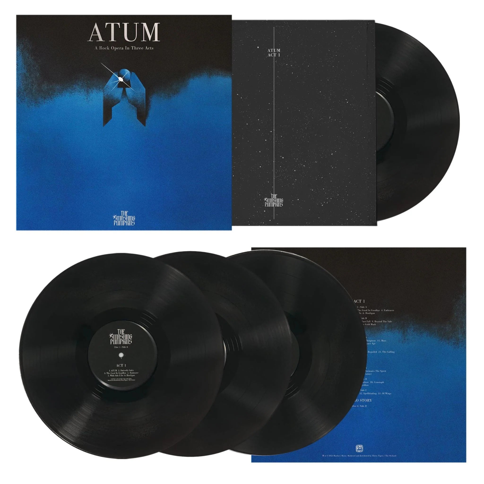 その他 4LP The Smashing Pumpkins ATUM (A Rock Opera In Three Acts) 04471LP Thirty Tigers /01580 The Smashing Pumpkins - ATUM (A Rock Opera In Three Acts