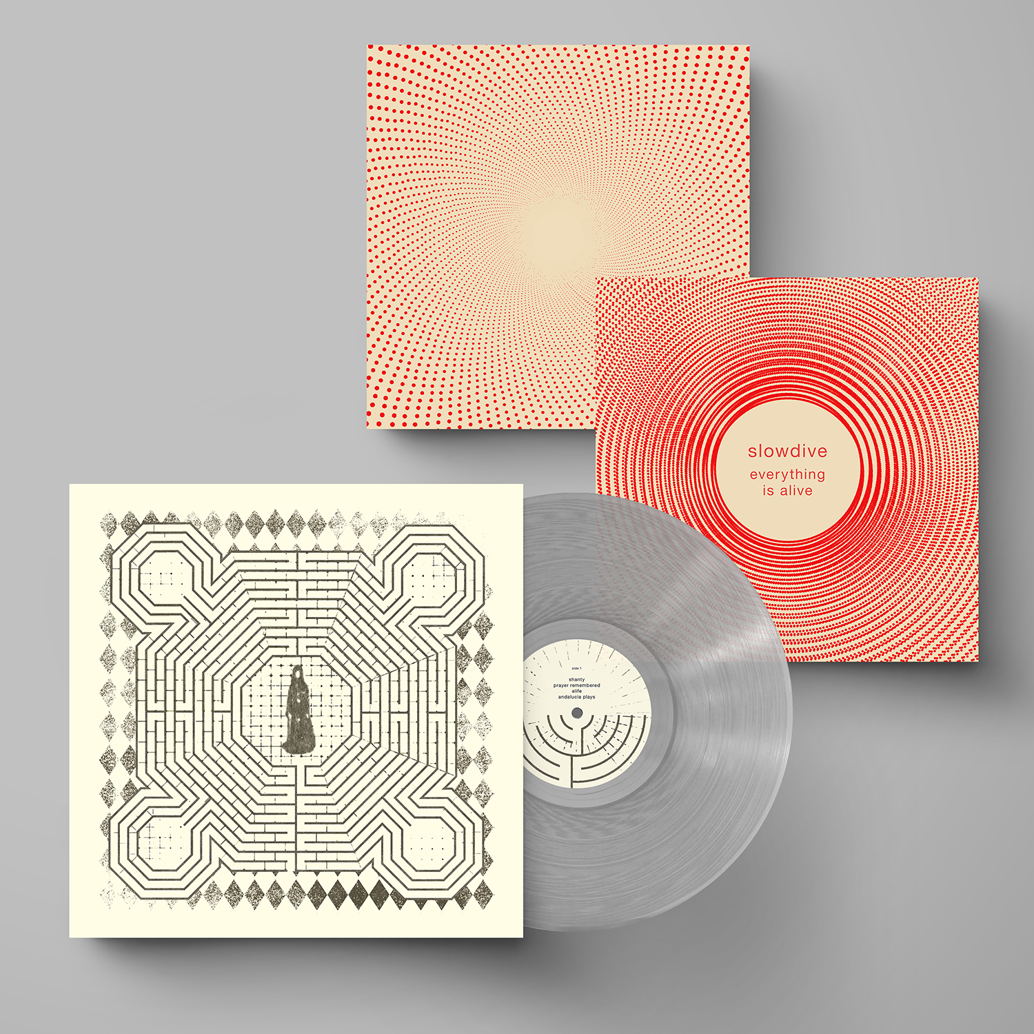 Slowdive - everything is alive: Limited Translucent Clear Vinyl LP &  Exclusive Pr - Sound of Vinyl