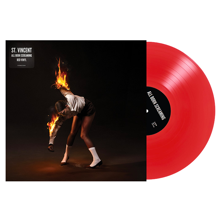 All Born Screaming: Limited Red Vinyl LP + Signed Art Card