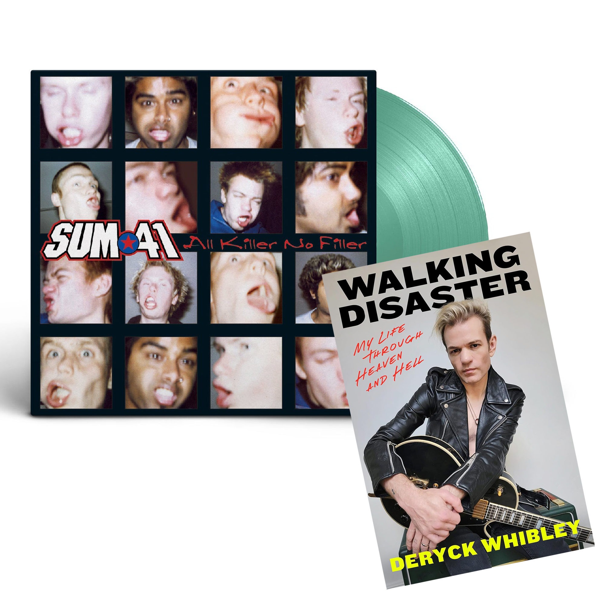 SUM41 Walking Disaster Deryck Whibley 本 Get your signed copy of 'Walking Disaster: My Life Through