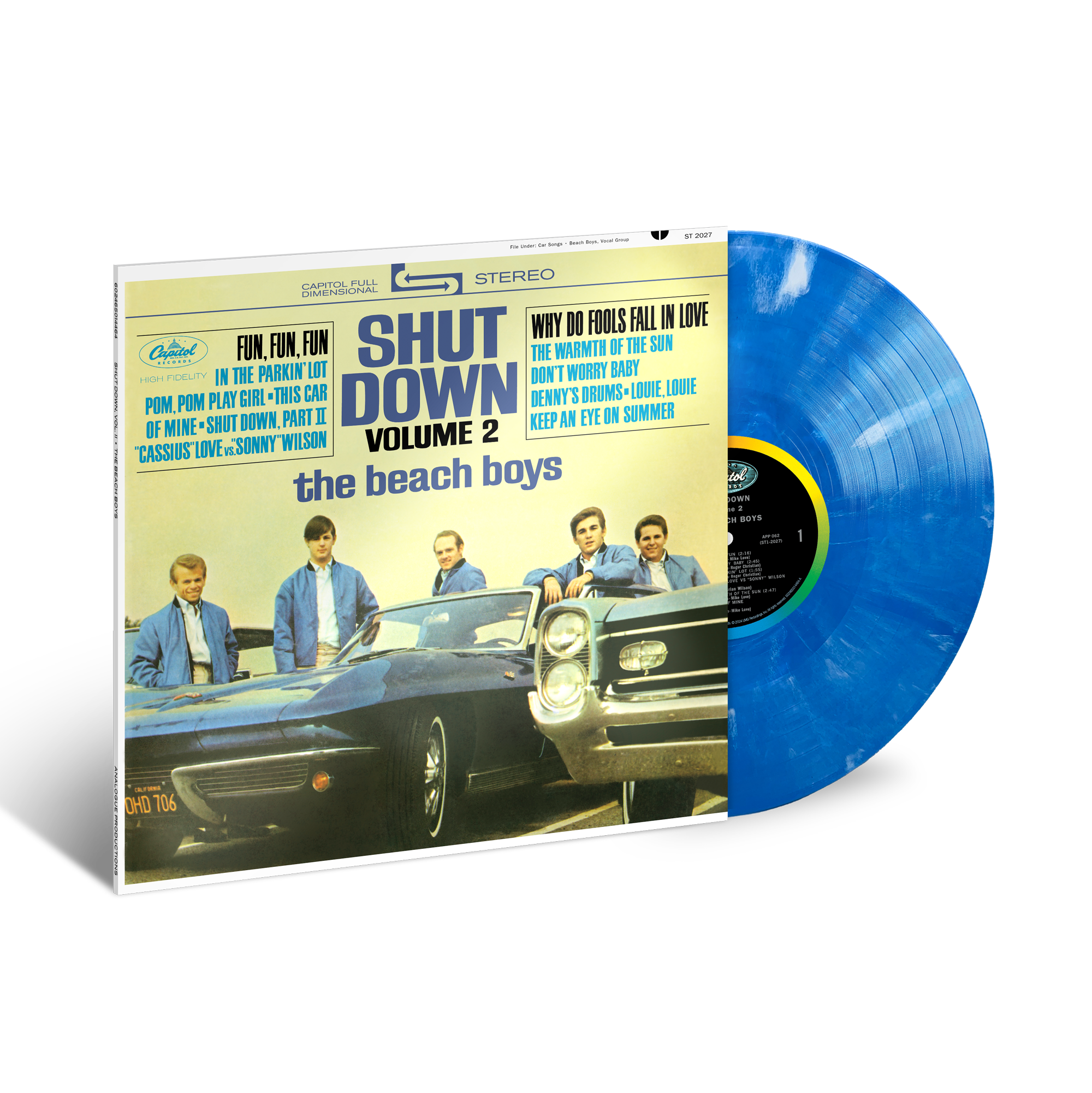 The Beach Boys - Shut Down Vol. 2: Exclusive Blue & White Marble
