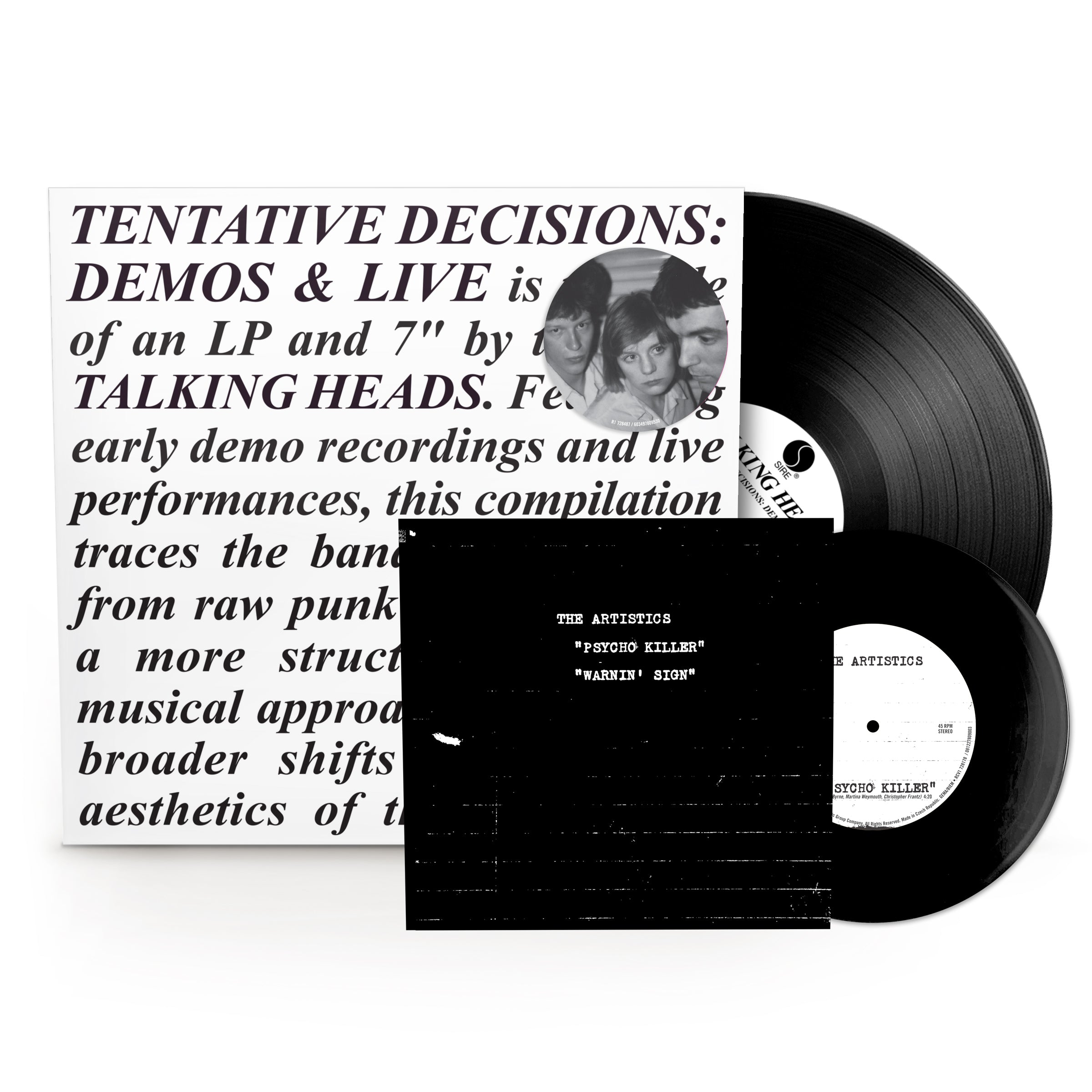 Talking Heads - Tentative Decisions: Demos & Live Vinyl LP & 7