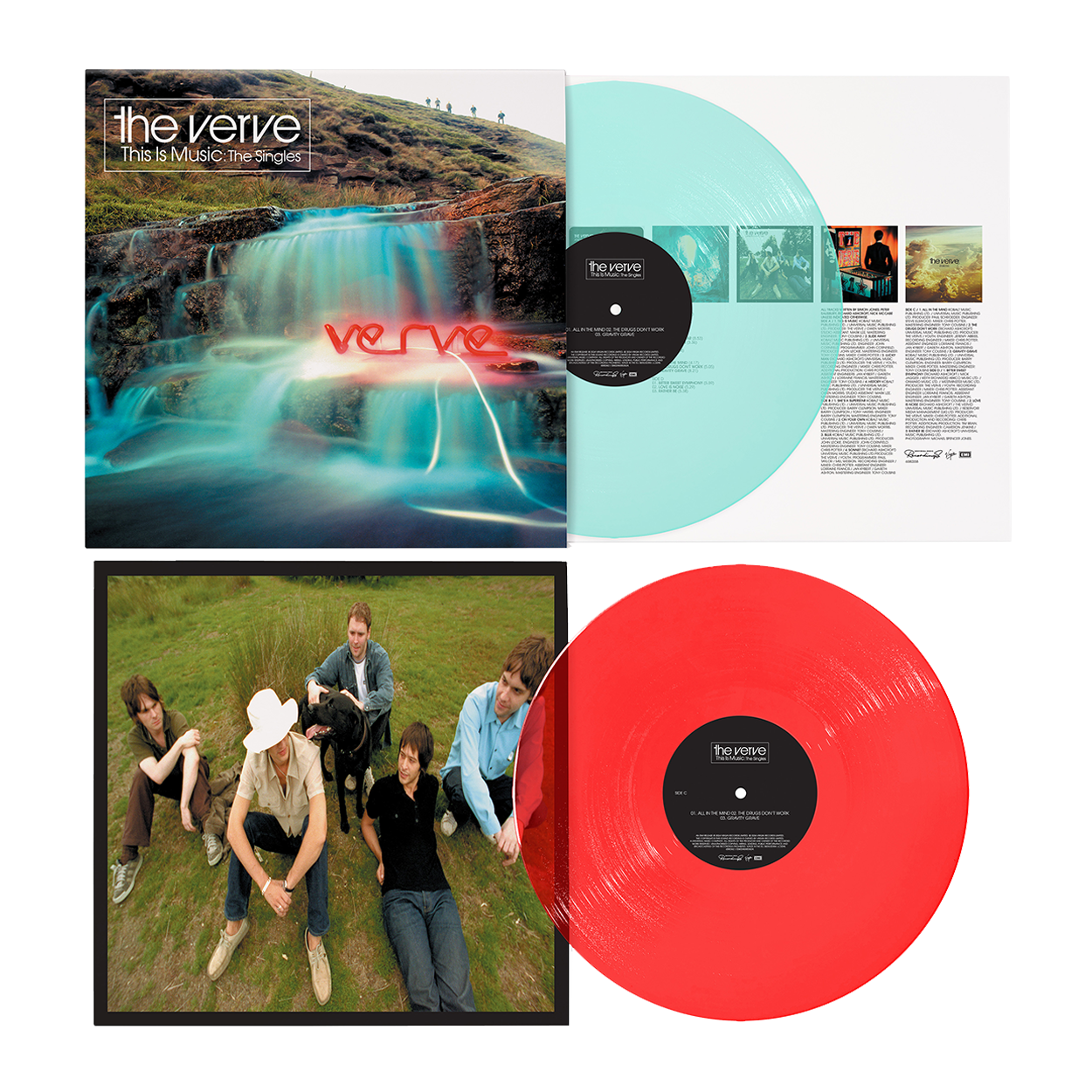 The Verve - This Is Music - The Singles: Colour Vinyl 2LP - The