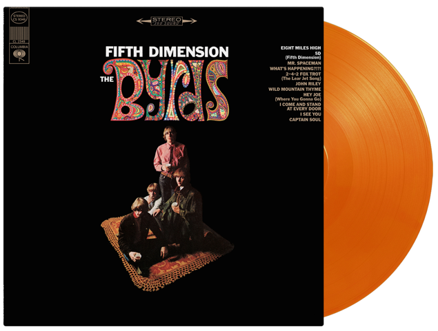 The Byrds - Fifth Dimension: Orange Coloured Vinyl LP - The Sound