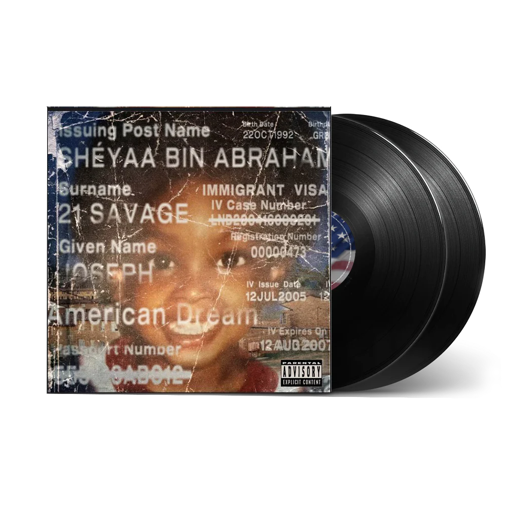 21 Savage American Dream レコード 21 Savage – American Dream – 2 x Vinyl (Red Translucent, LP