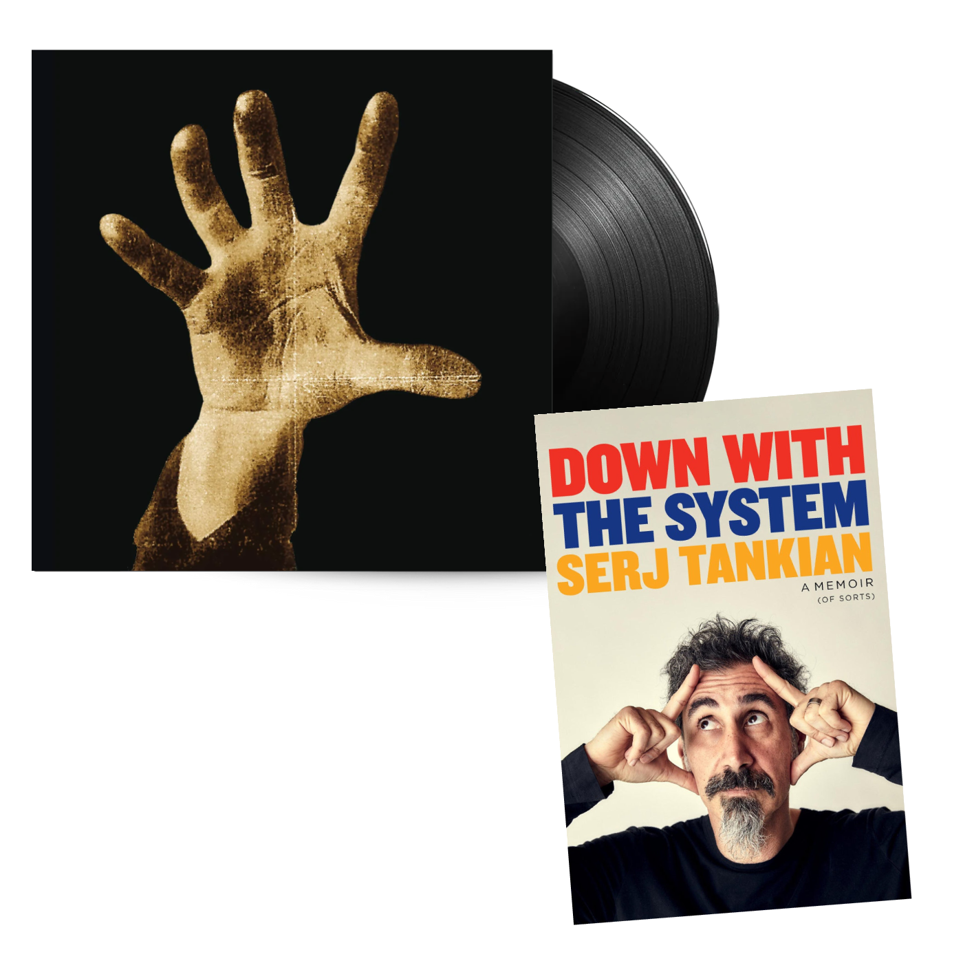 System of a Down: Vinyl LP & Signed Down With The System Book